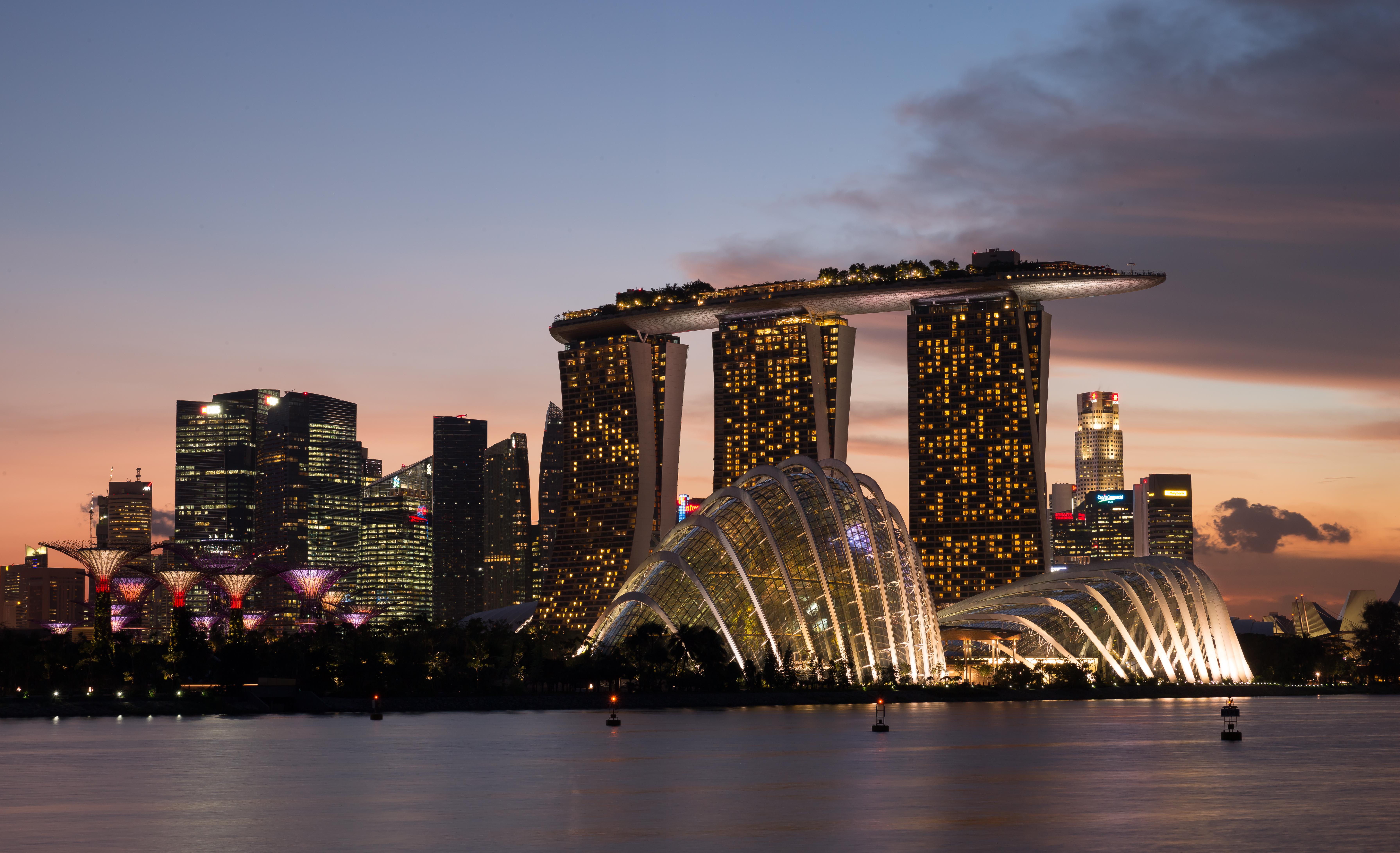 Singapore Marina Bay Sands 7163x4366