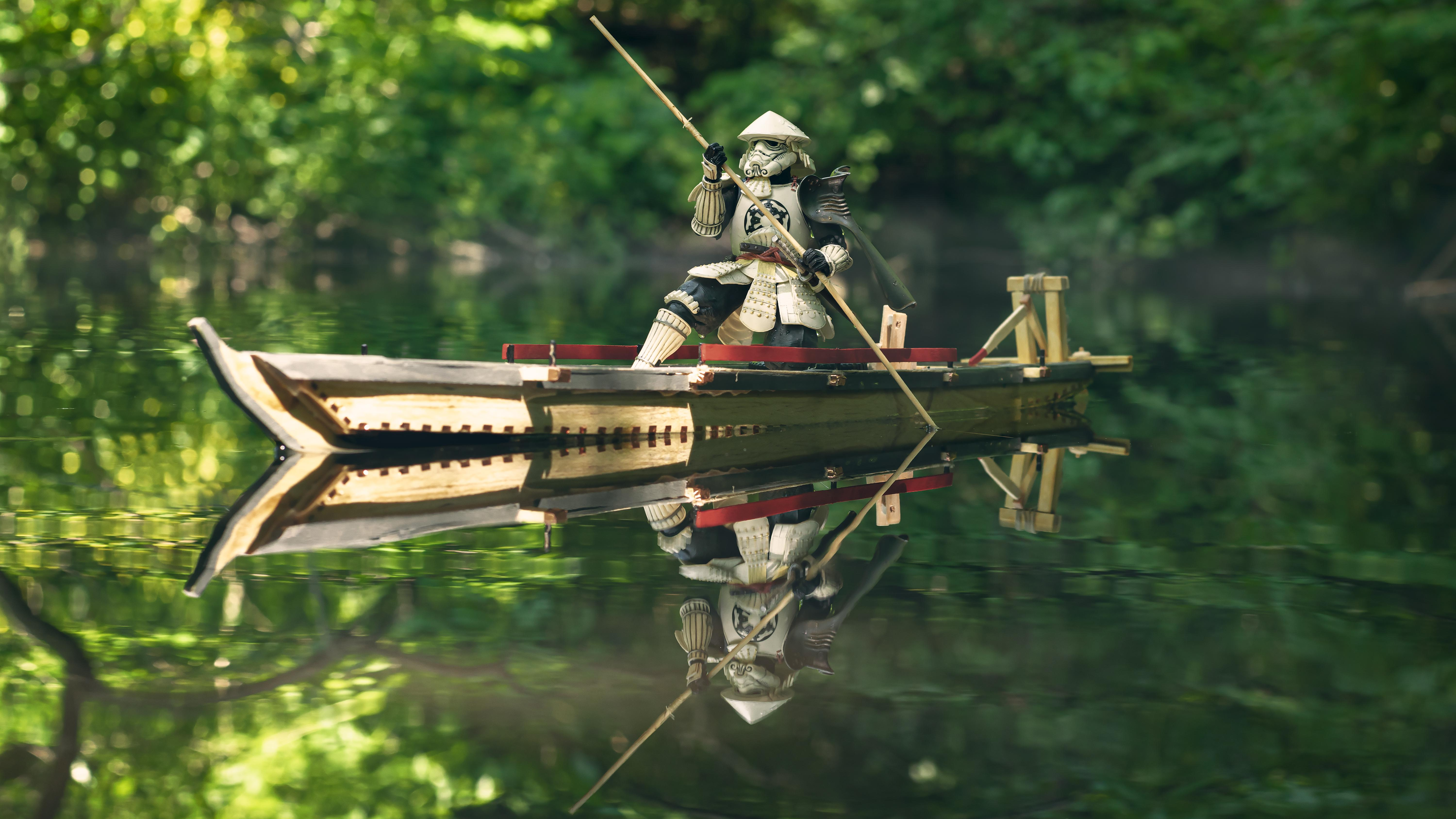 Stormtrooper Action Figures Boat Japan Toys 6000x3374