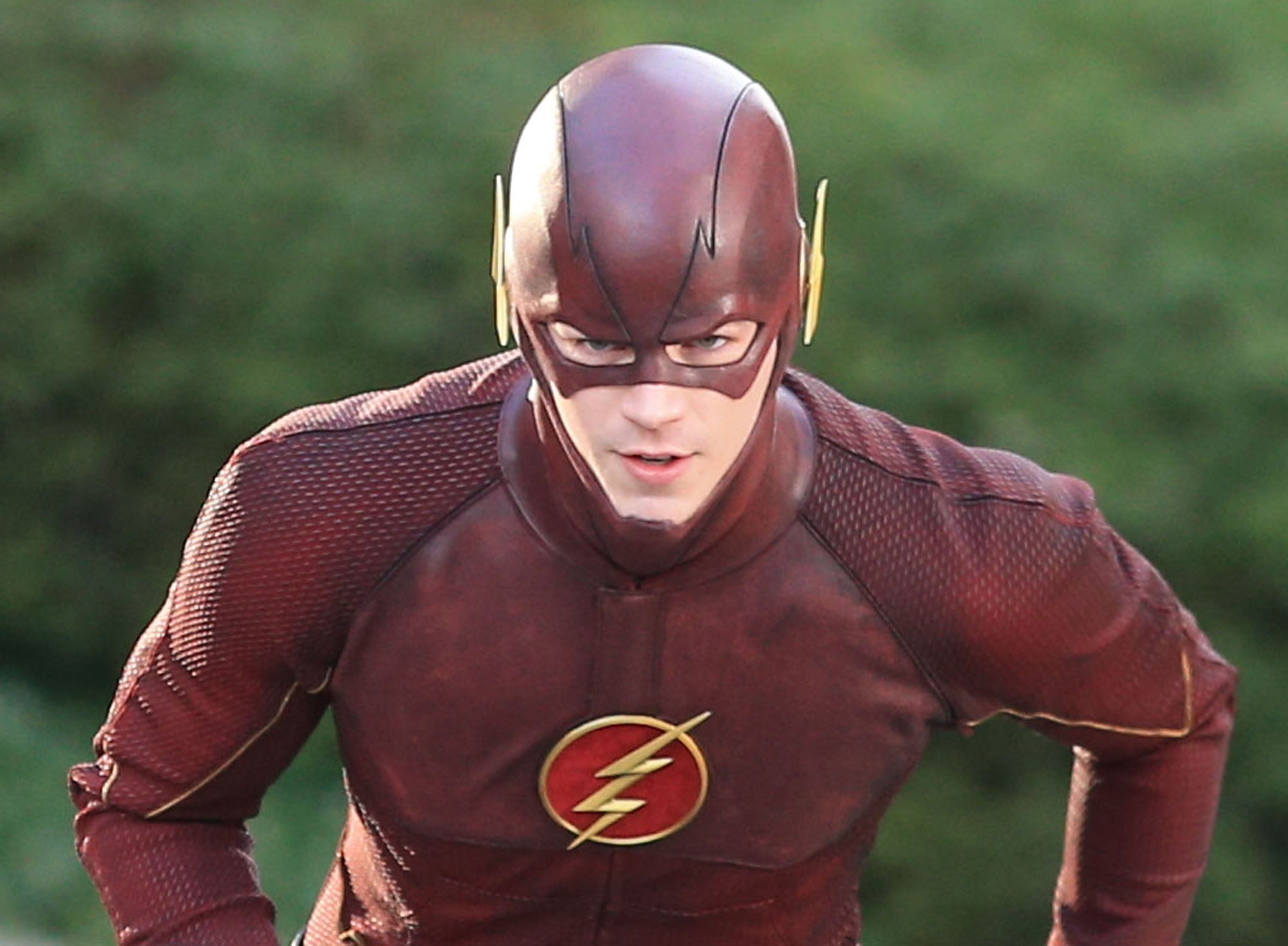The Flash 2014 Grant Gustin Barry Allen Flash 3000x2204