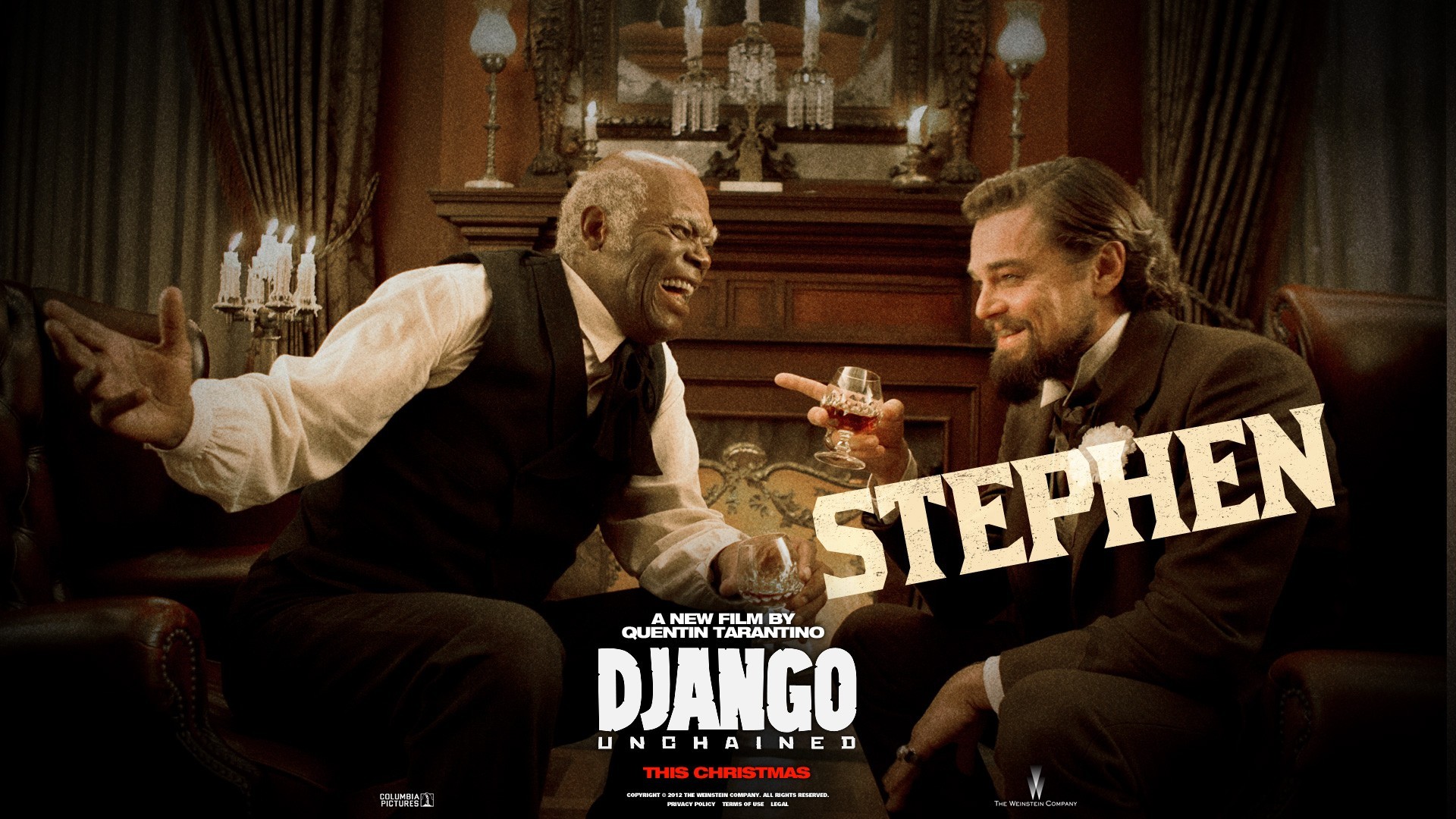 Movies Django Unchained Leonardo DiCaprio Samuel L Jackson 1920x1080