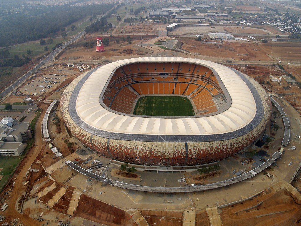 Stadium Johannesburg South Africa Aerial View 1024x768