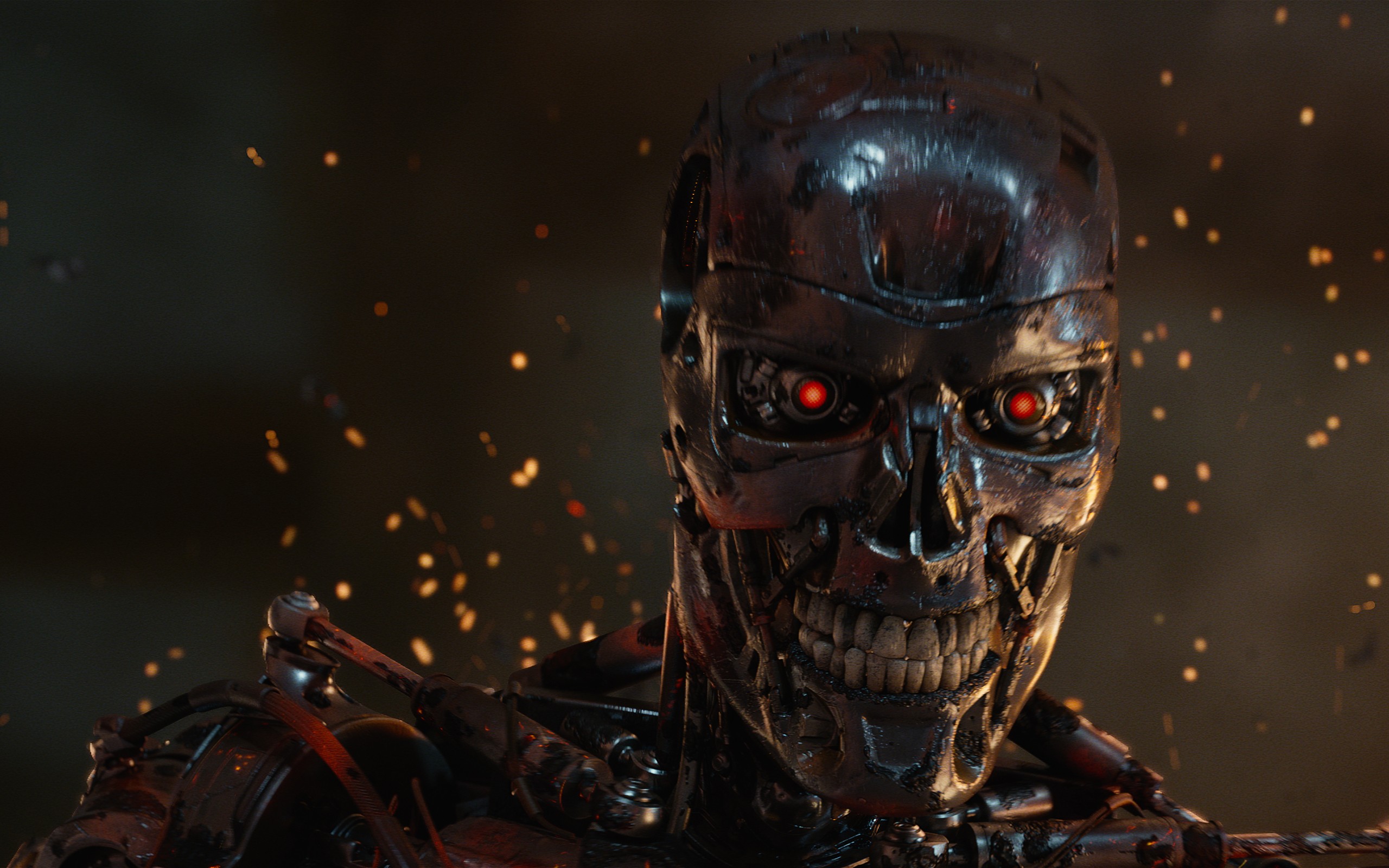 T 800 Endoskeleton Terminator Genisys 2560x1600