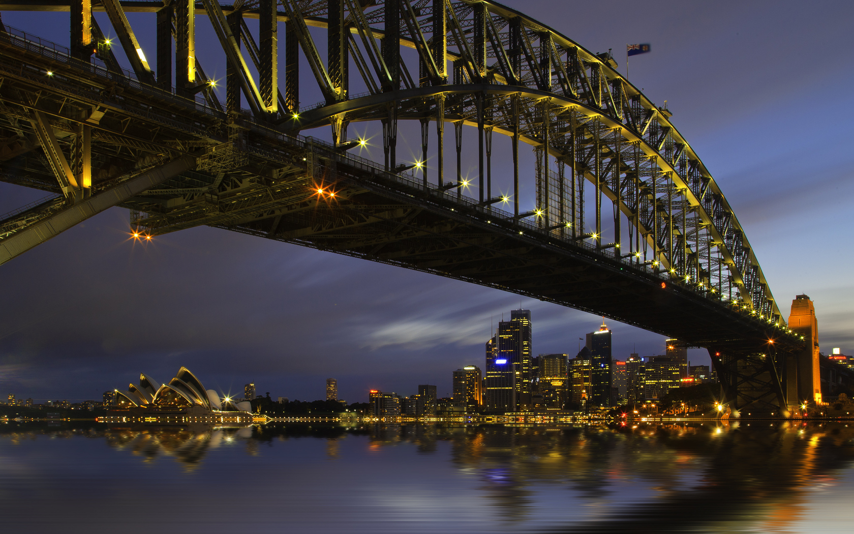 Man Made Sydney Harbour Bridge 1680x1050