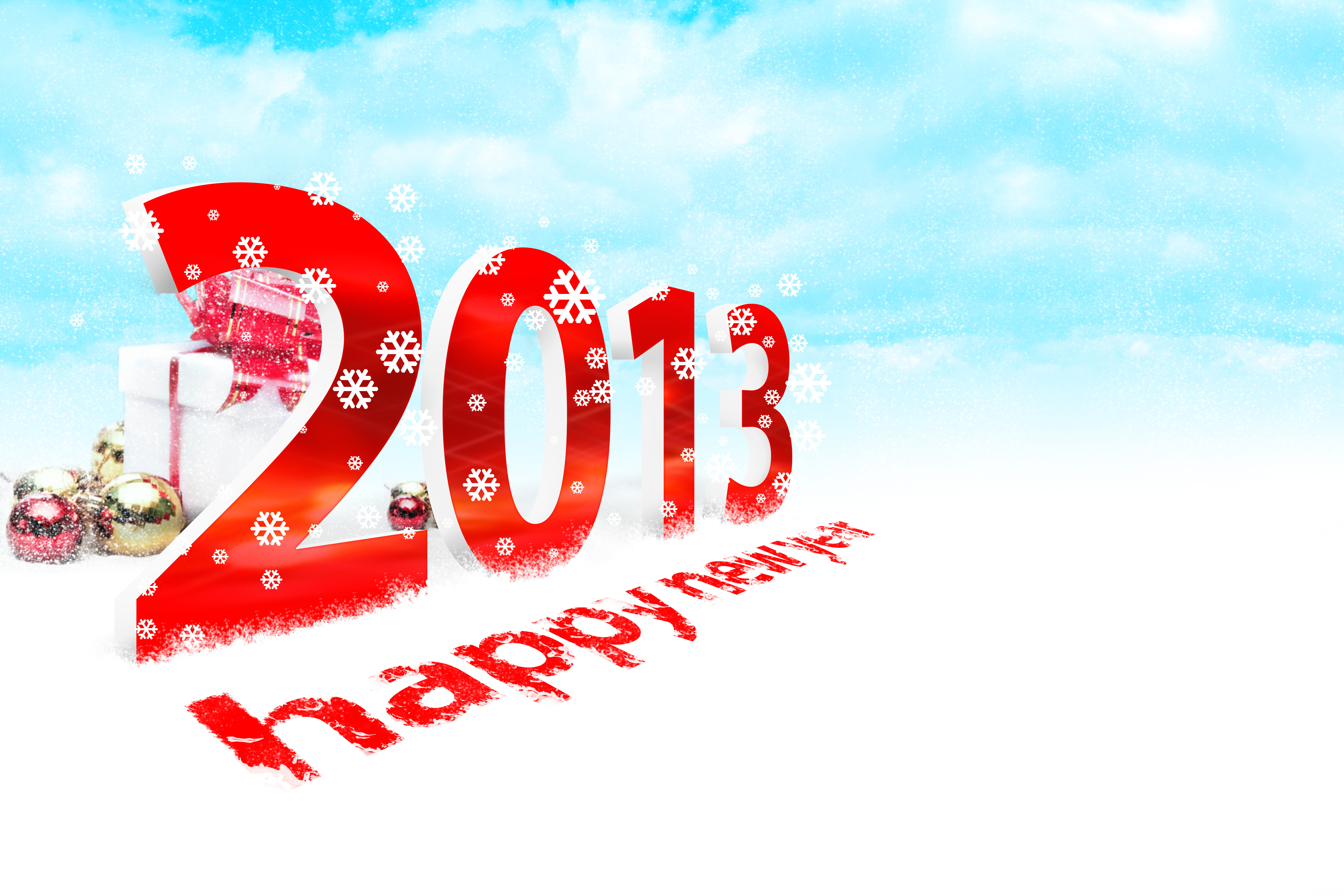 Holiday New Year 2013 6000x4000