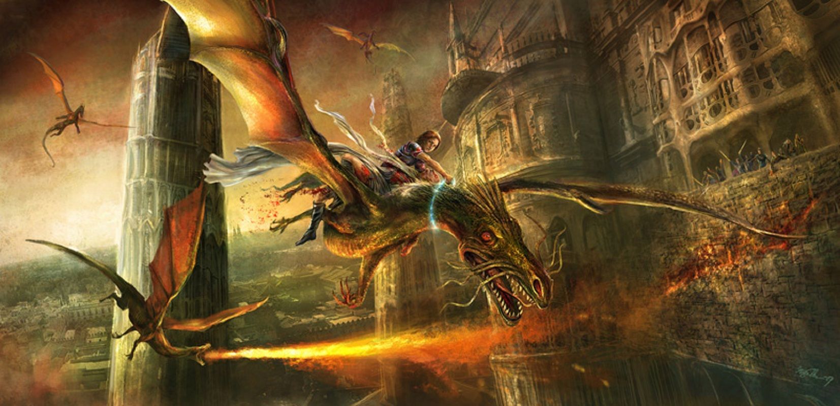 Video Game Dragon Attack 1653x800