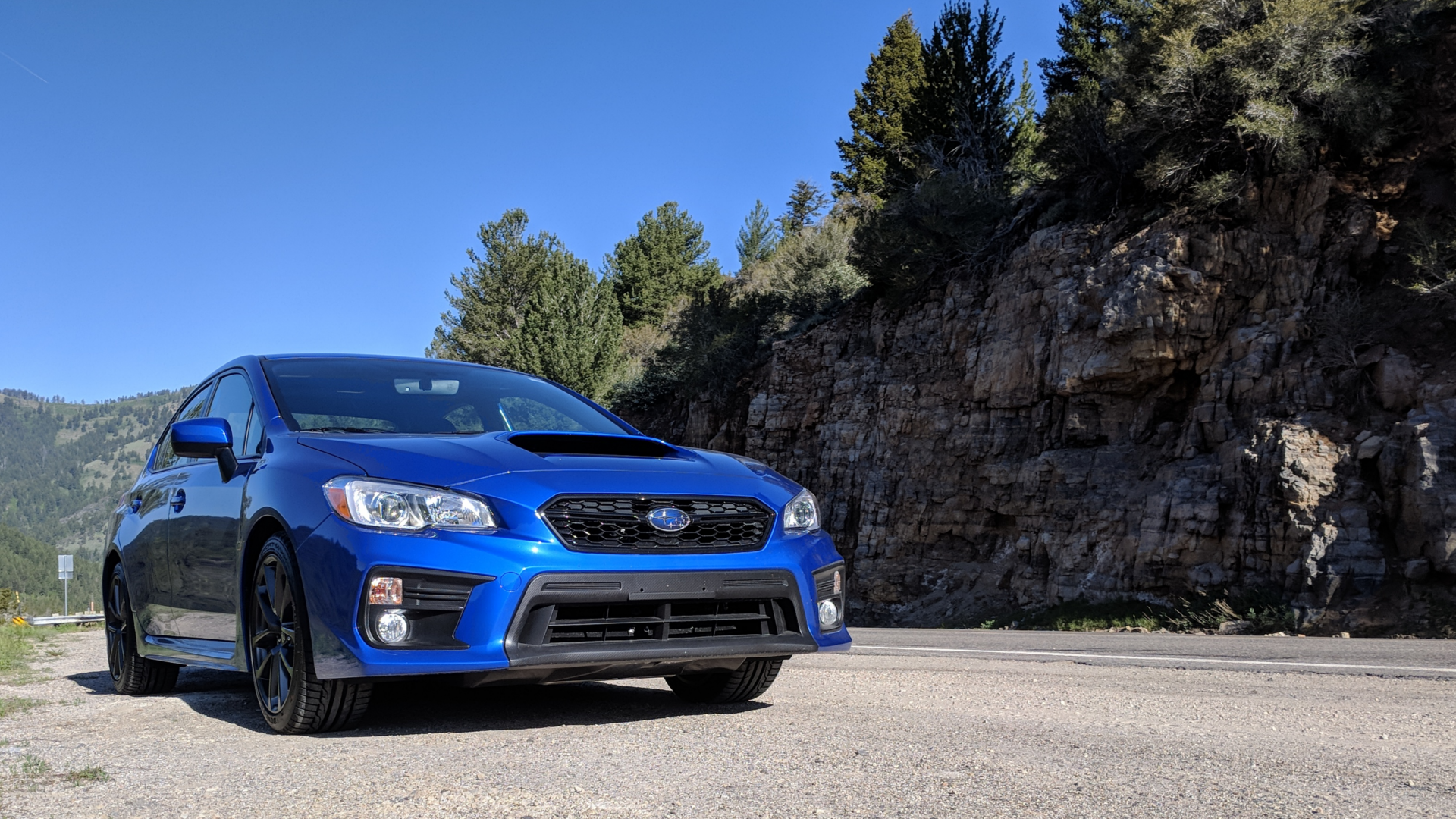 Subaru WRX Subaru Mountain Pass 1920x1080