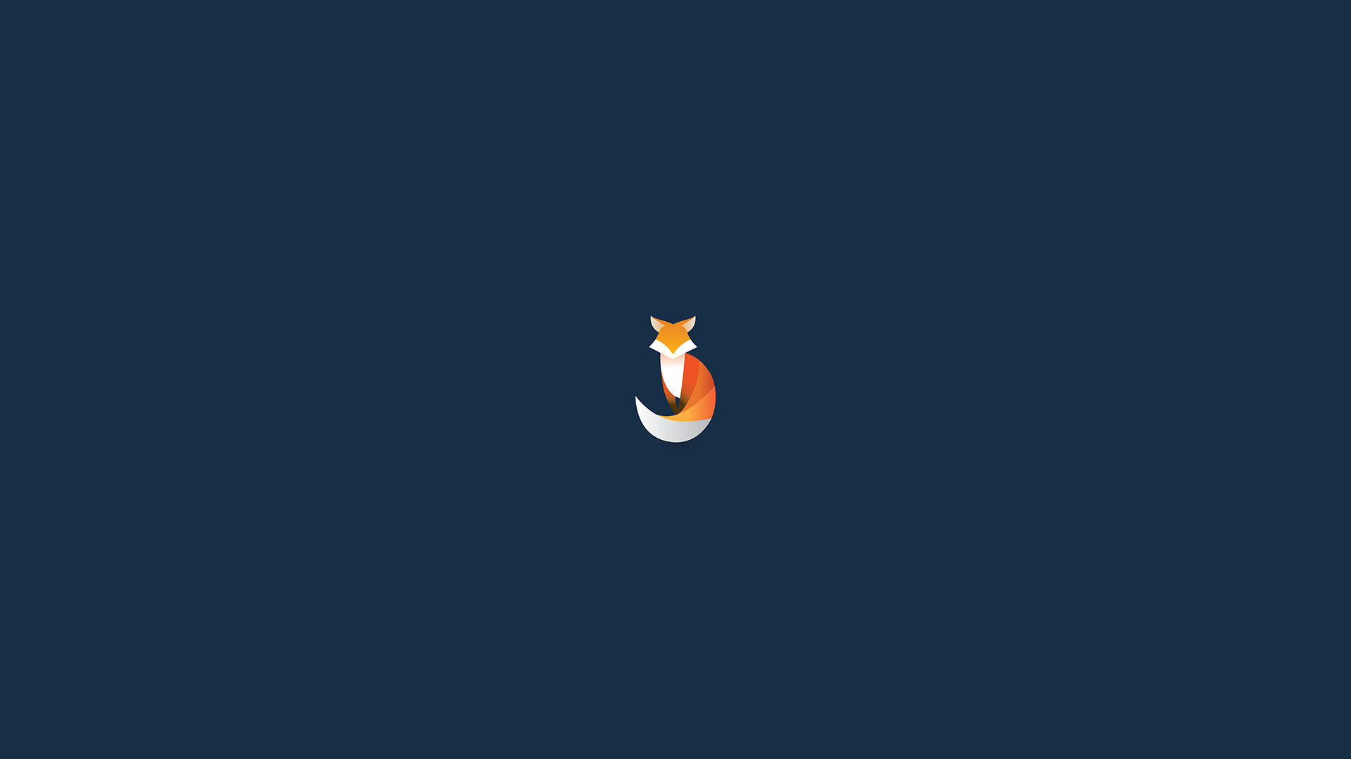 Minimalism Fox Mozilla Firefox 1920x1080