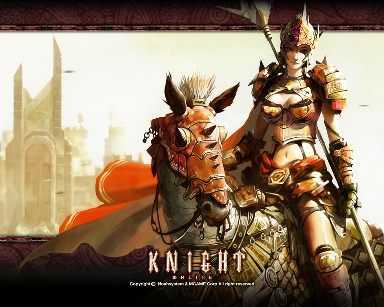 Video Game Knight Online 1280x1024