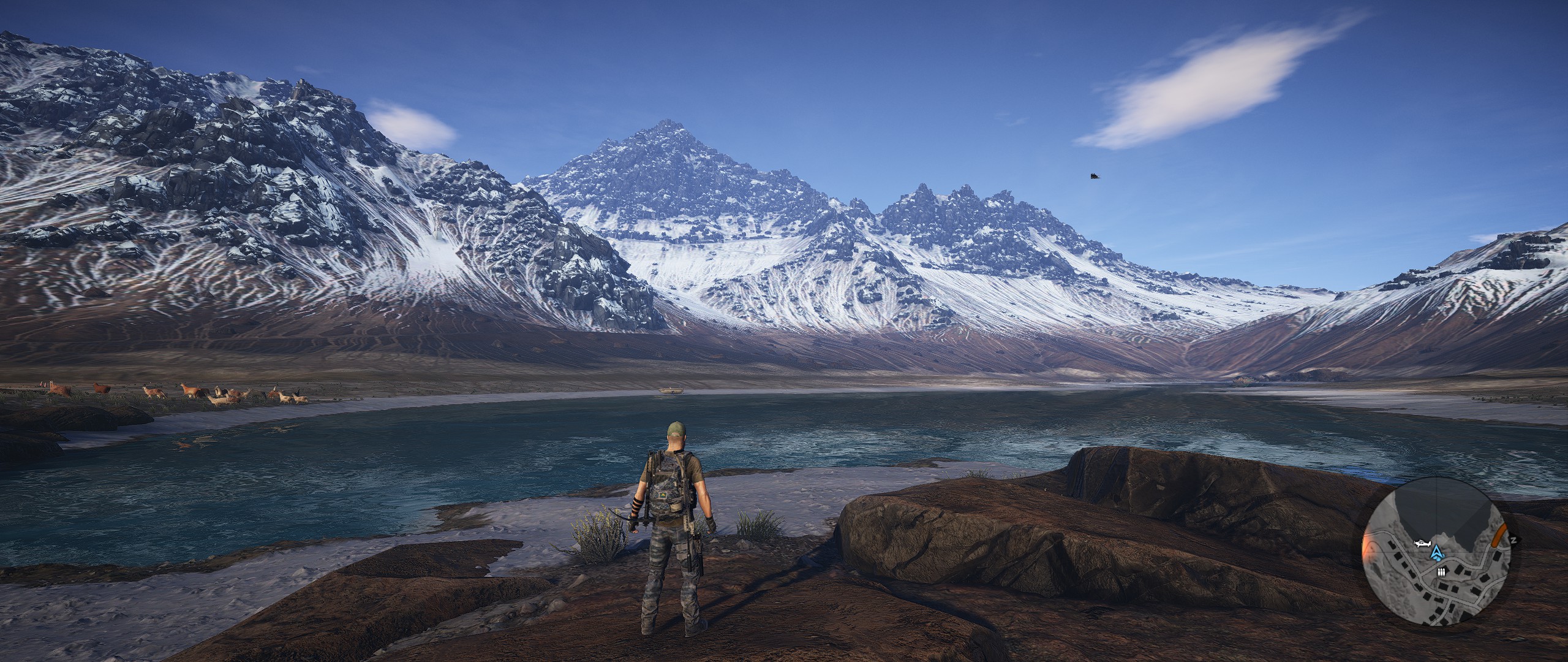 Tom Clancys Ghost Recon Wildlands Ghost Recon Mountains Video Games 2560x1080