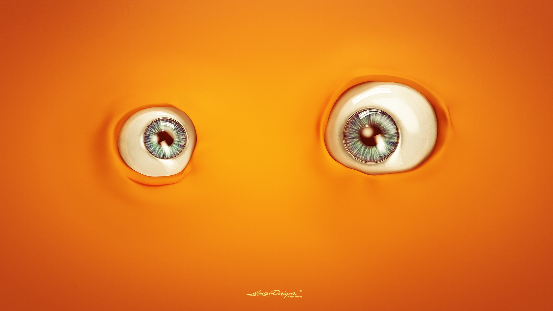 Lacza Eyes Orange 1920x1080
