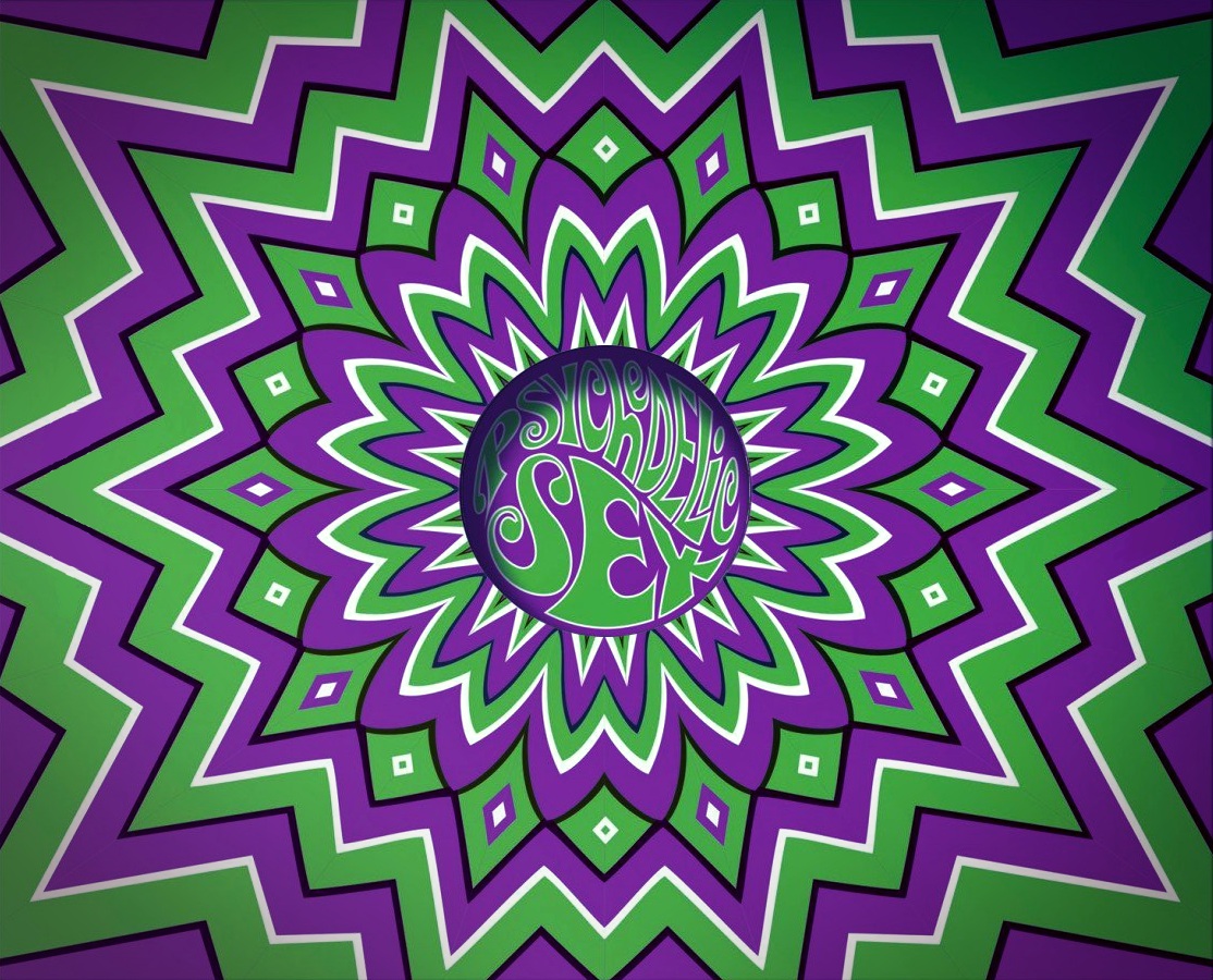 Psychedelic Optical Illusion Hippie 1960s 1114x900