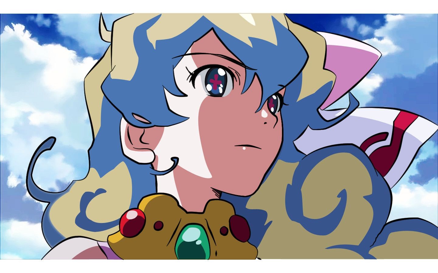 Tengen Toppa Gurren Lagann Teppelin Nia Anime 1440x900