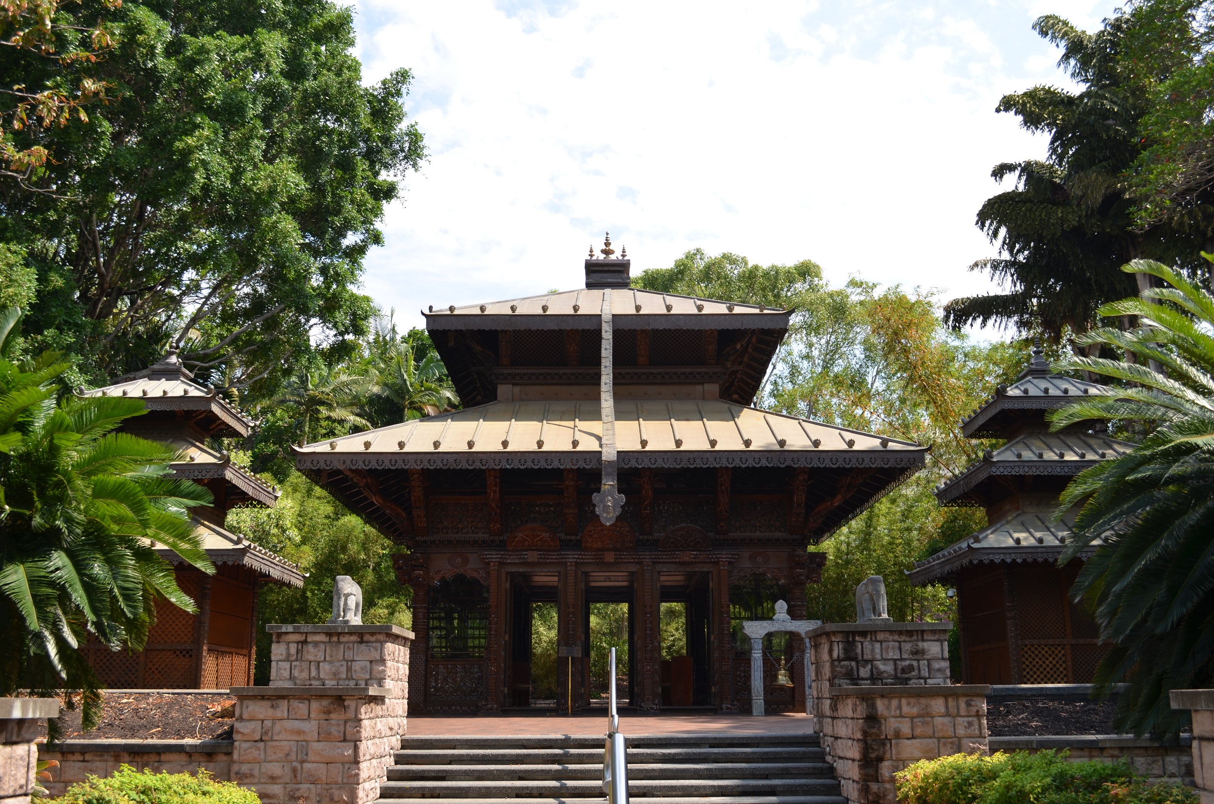 Nepalese Pagoda Brisbane Building Australia Buddhist Temple 2464x1632