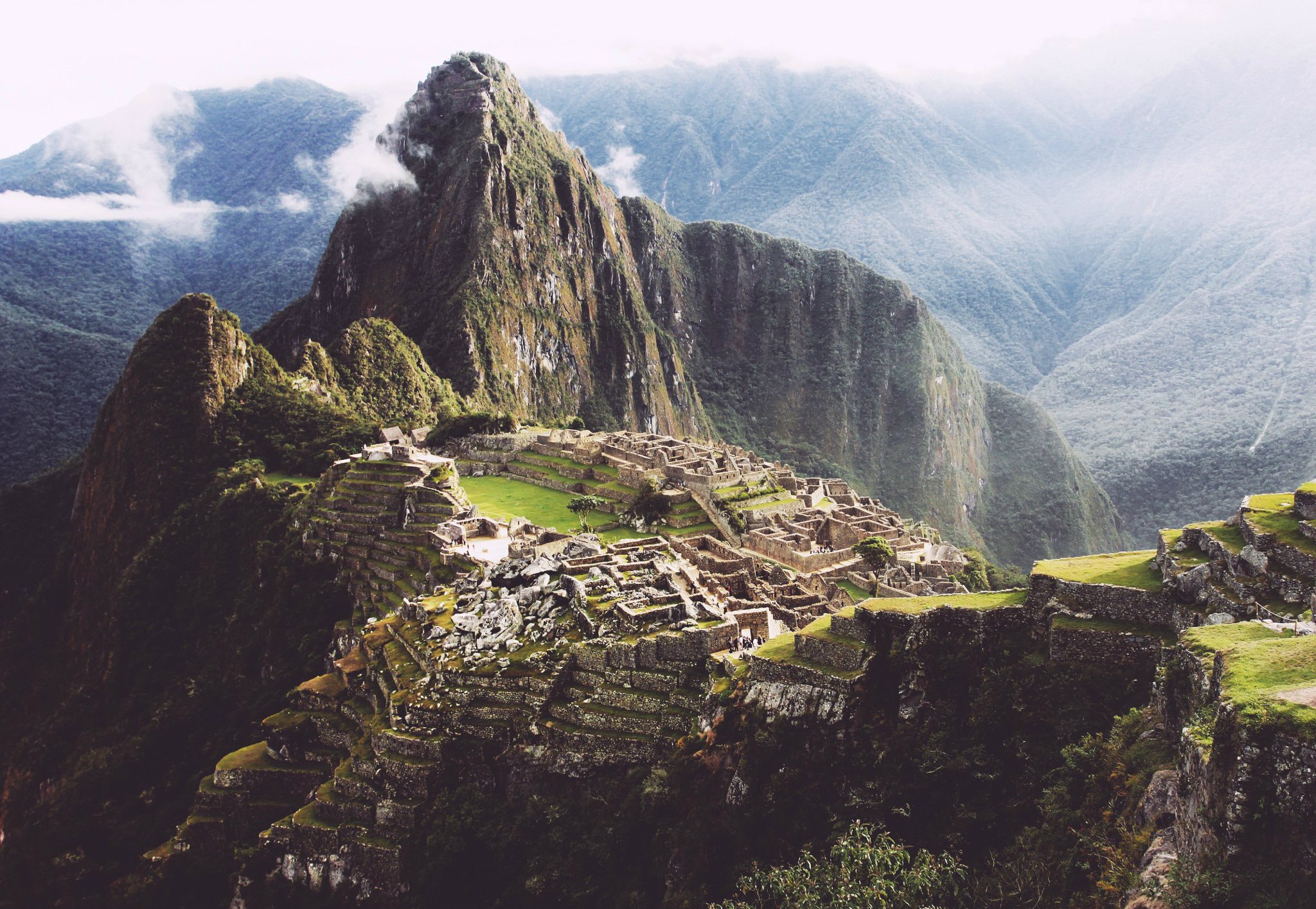 Nature Landscape Mountains Ancient South America Machu Picchu Peru Inca 2048x1415