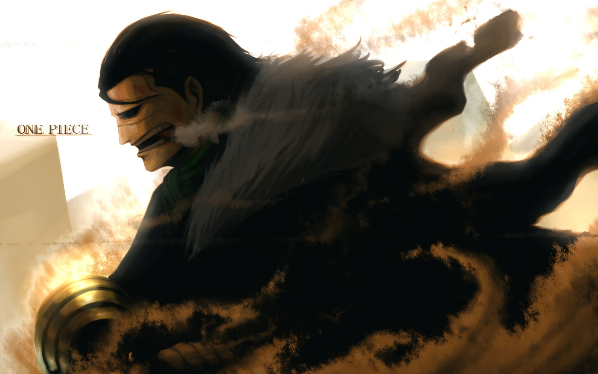 Anime One Piece Crocodile Character 1920x1200