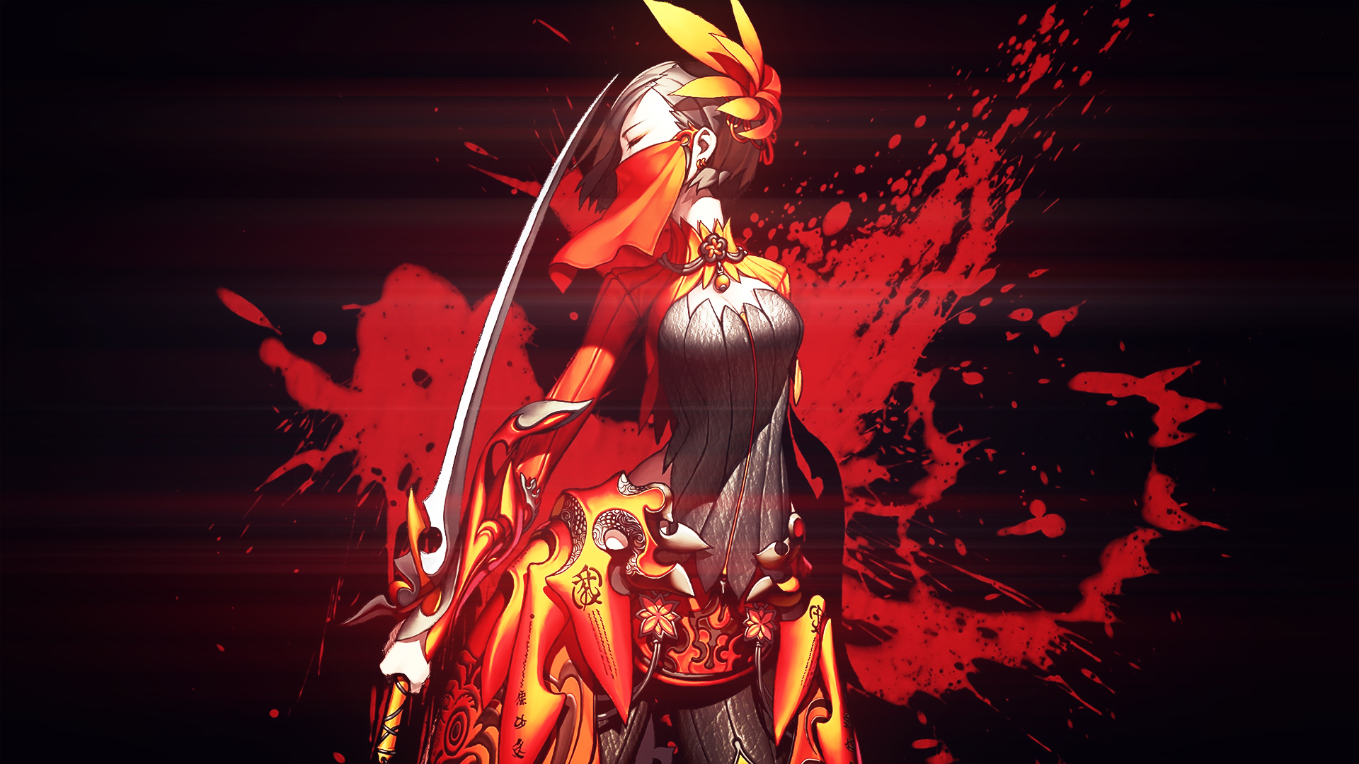 Blade And Soul Blade Soul Anime Girls Sword Fantasy Girl Anime 1920x1080