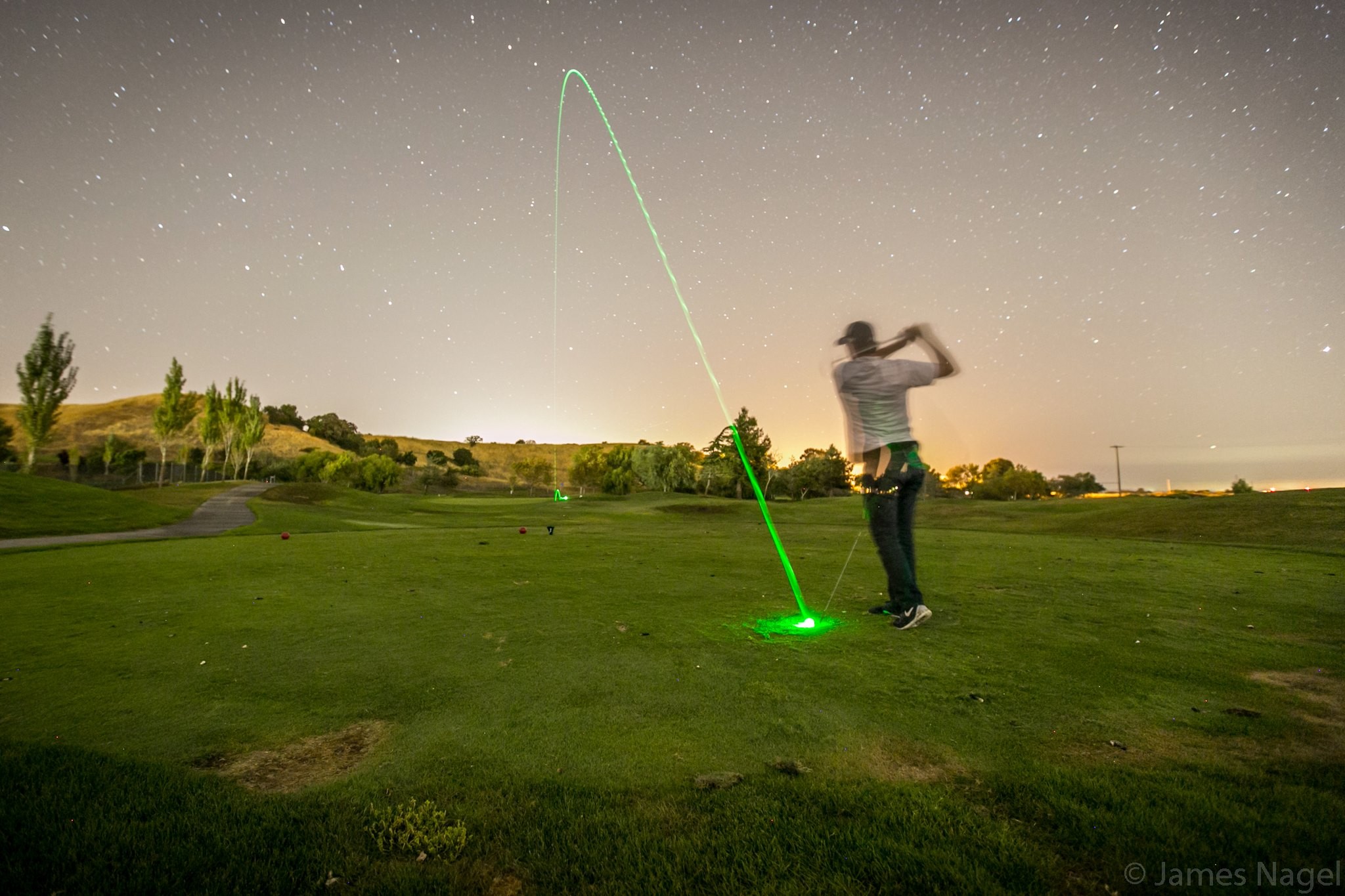 Motion Blur Golf Sport 2048x1365