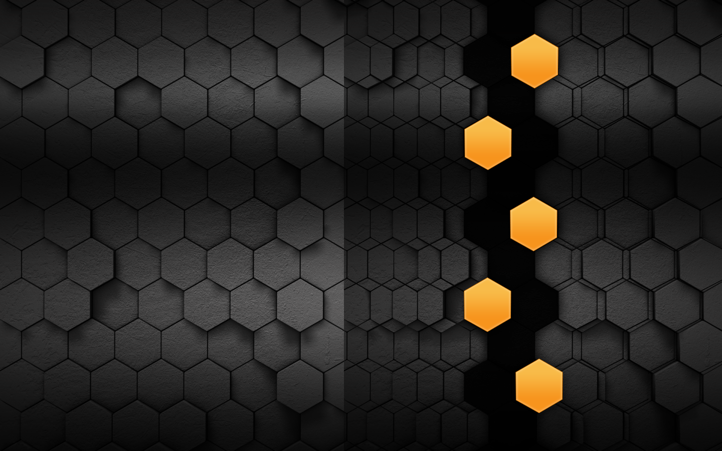 Grid Hexagon Honeycombs 1440x900