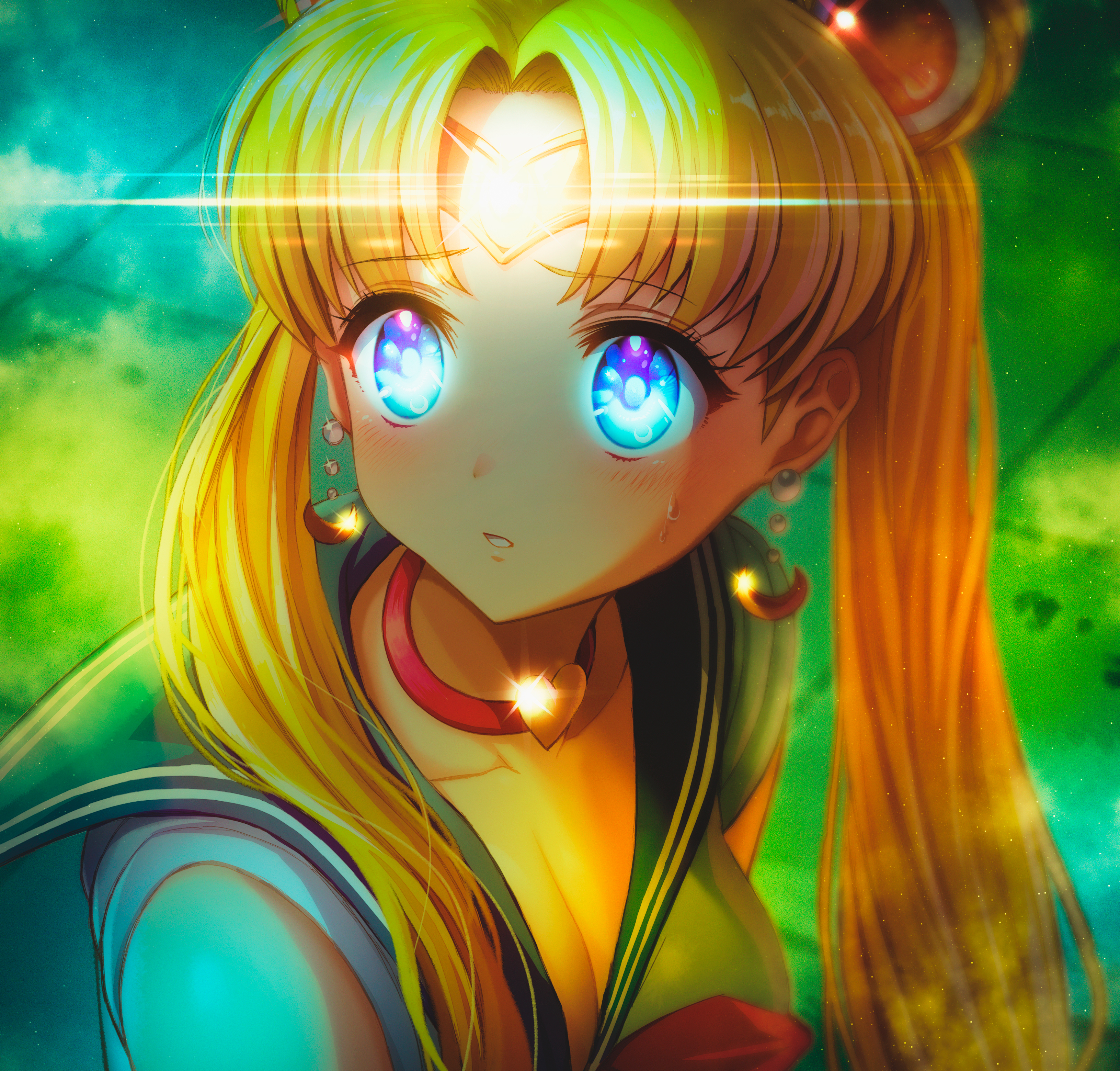 Anime Anime Girls Sailor Moon Usagi Tsukino Sailor Uniform 3262x3118