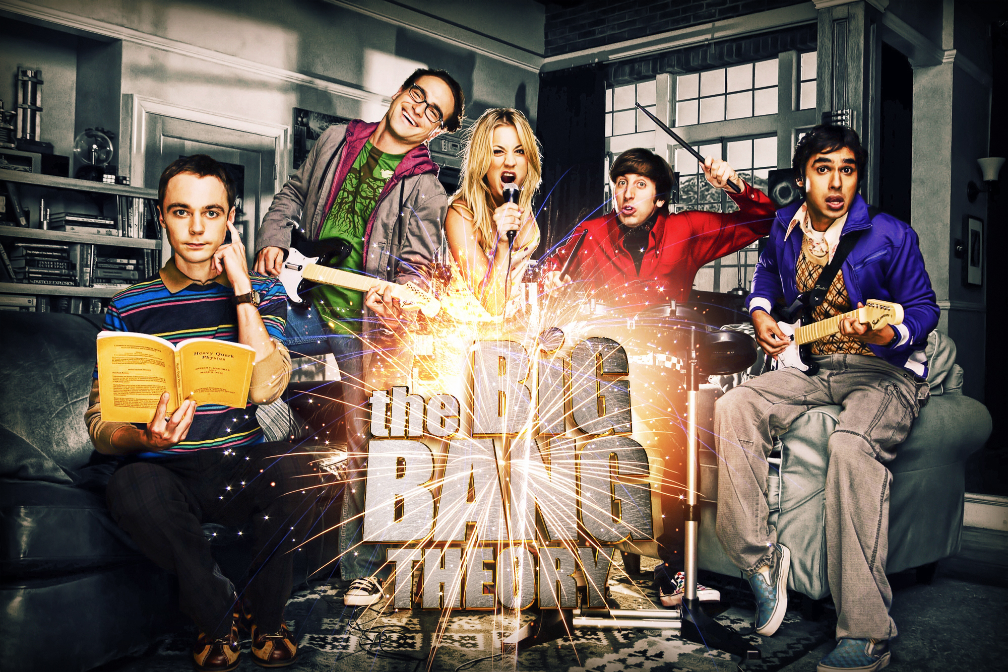Jim Parsons Sheldon Cooper Johnny Galecki Leonard Hofstadter Penny The Big Bang Theory Kaley Cuoco S 2000x1334