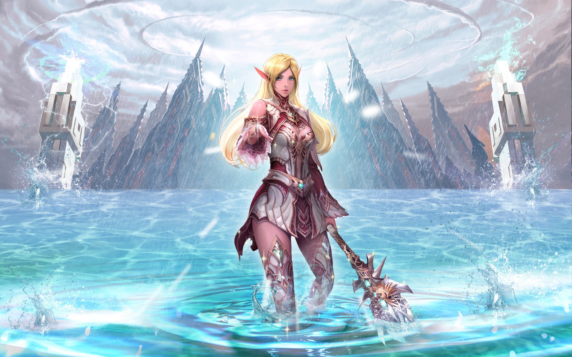 Lineage Ii RPG Fantasy Art 1920x1200