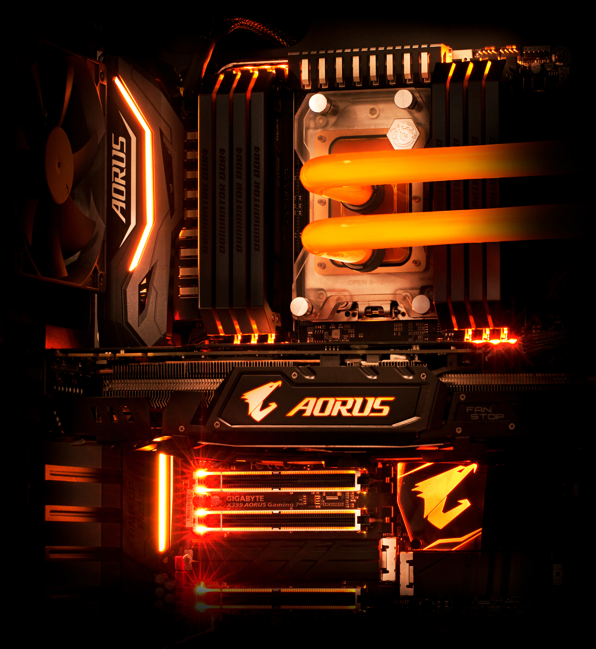 Gigabyte Aorus Motherboards Computer PC Gaming Technology 1920x2090