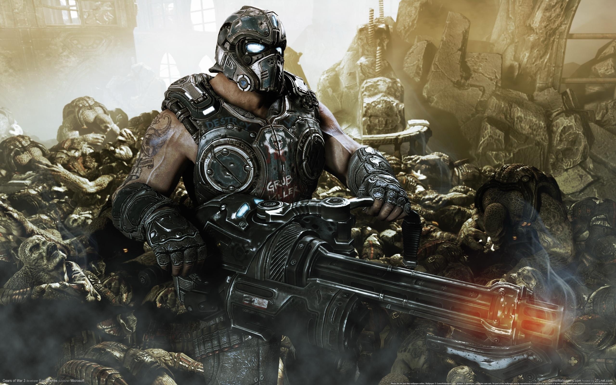 Gears Of War 3 Video Games Gears Of War 2560x1600