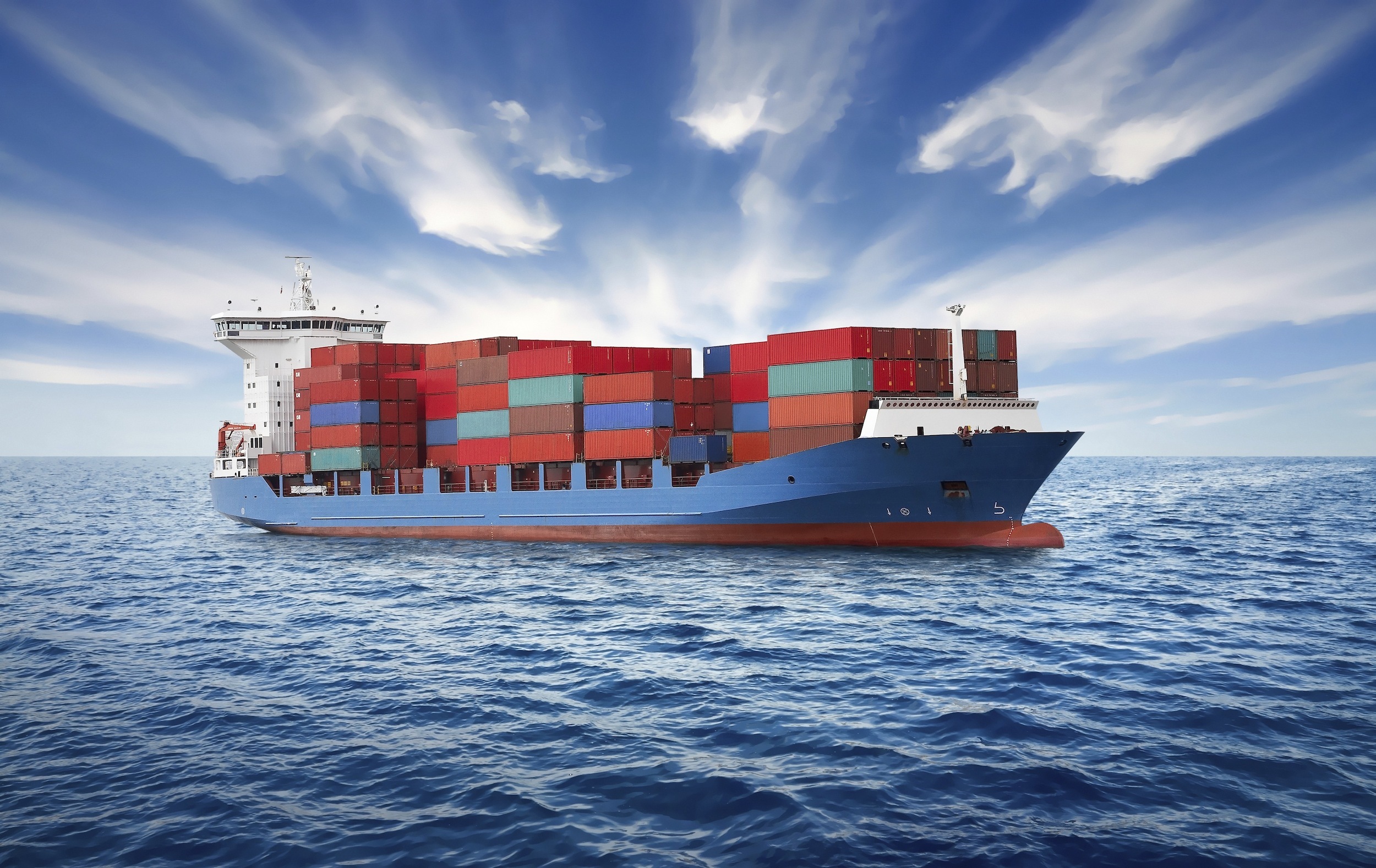 Container Ship Container Ship Vehicle 2500x1578