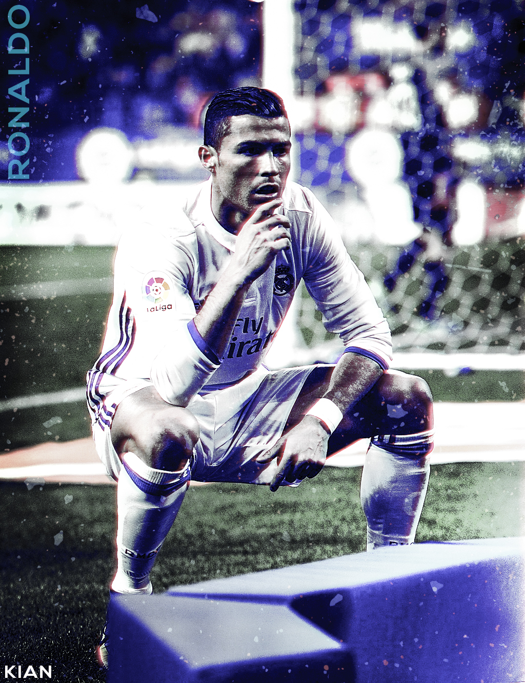Cristiano Ronaldo Real Madrid Edit Photoshop Soccer 1024x1332