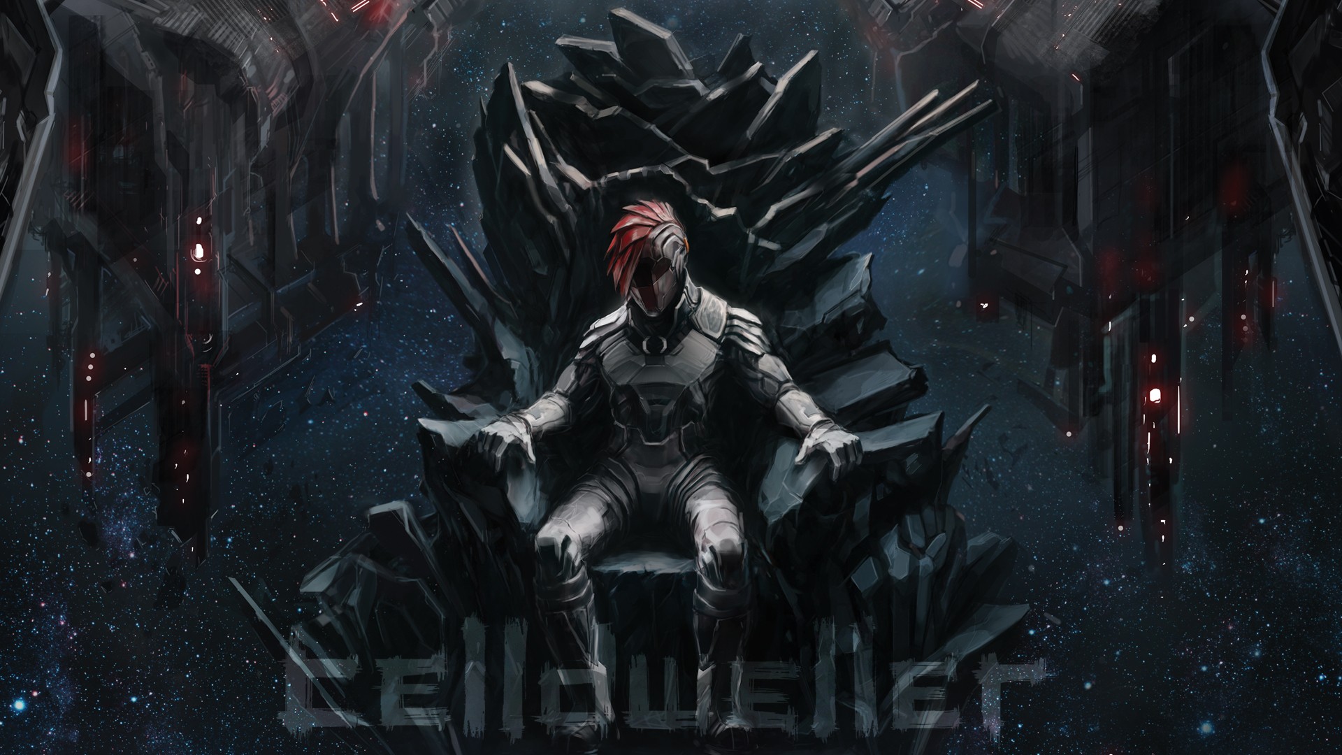 Klayton Robot Throne Space Science Fiction End Of An Empire 1920x1080