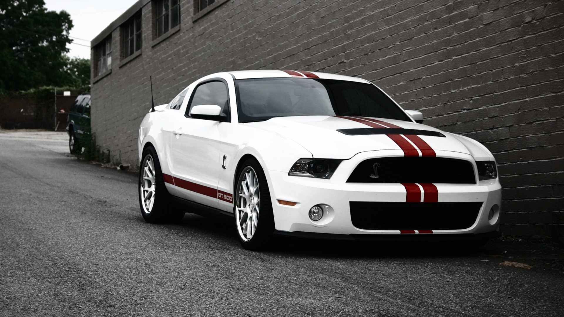 Ford Mustang Gt500 Ford White Cars Vehicle 1920x1080