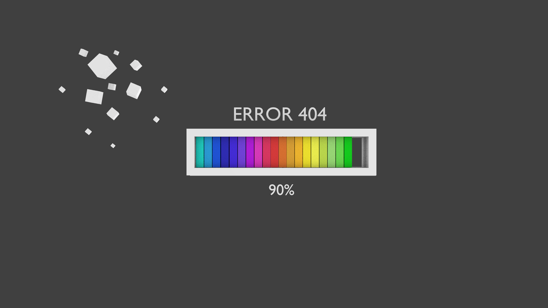 Errors Colorful Warm Colors Color Codes Spectrum 404 Not Found 1920x1080