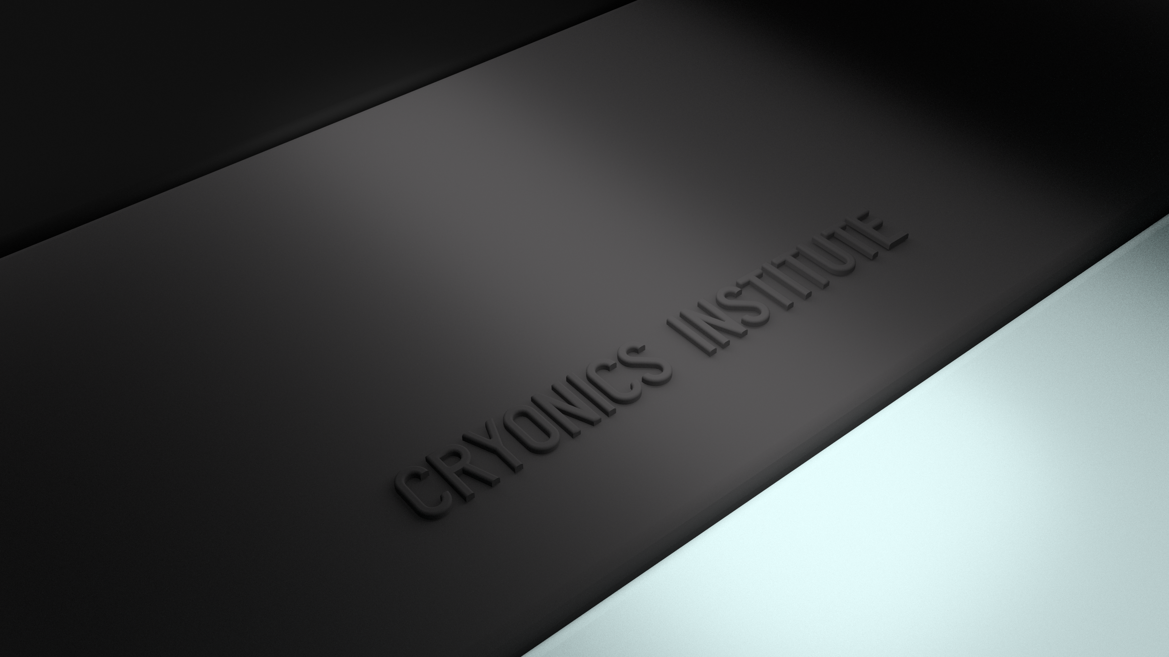 Cryonics Cryonics Institute Digital Art Black 3840x2160