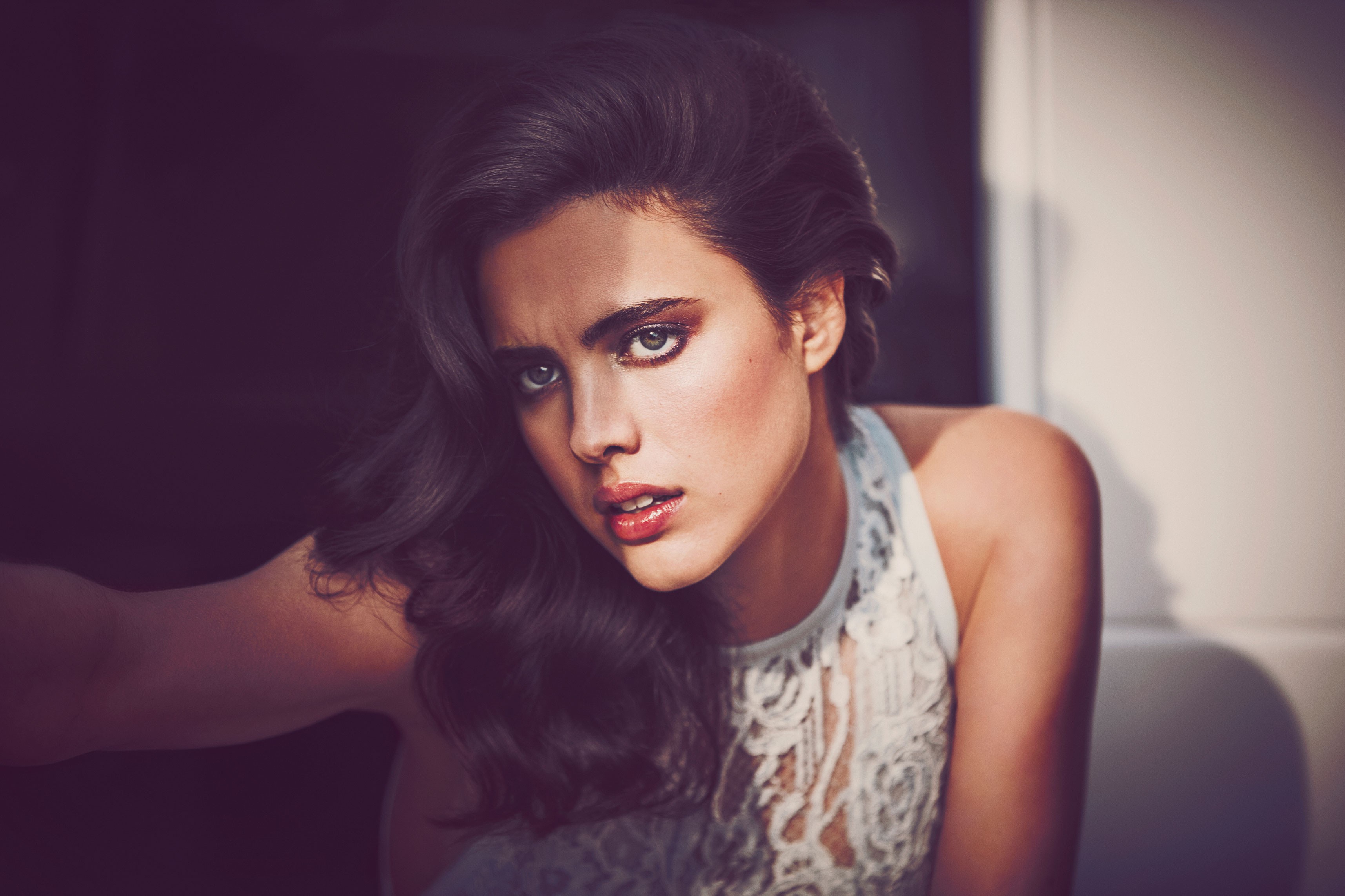 Women Guy Aroch Margaret Qualley Celebrity Actress Brunette 3430x2286