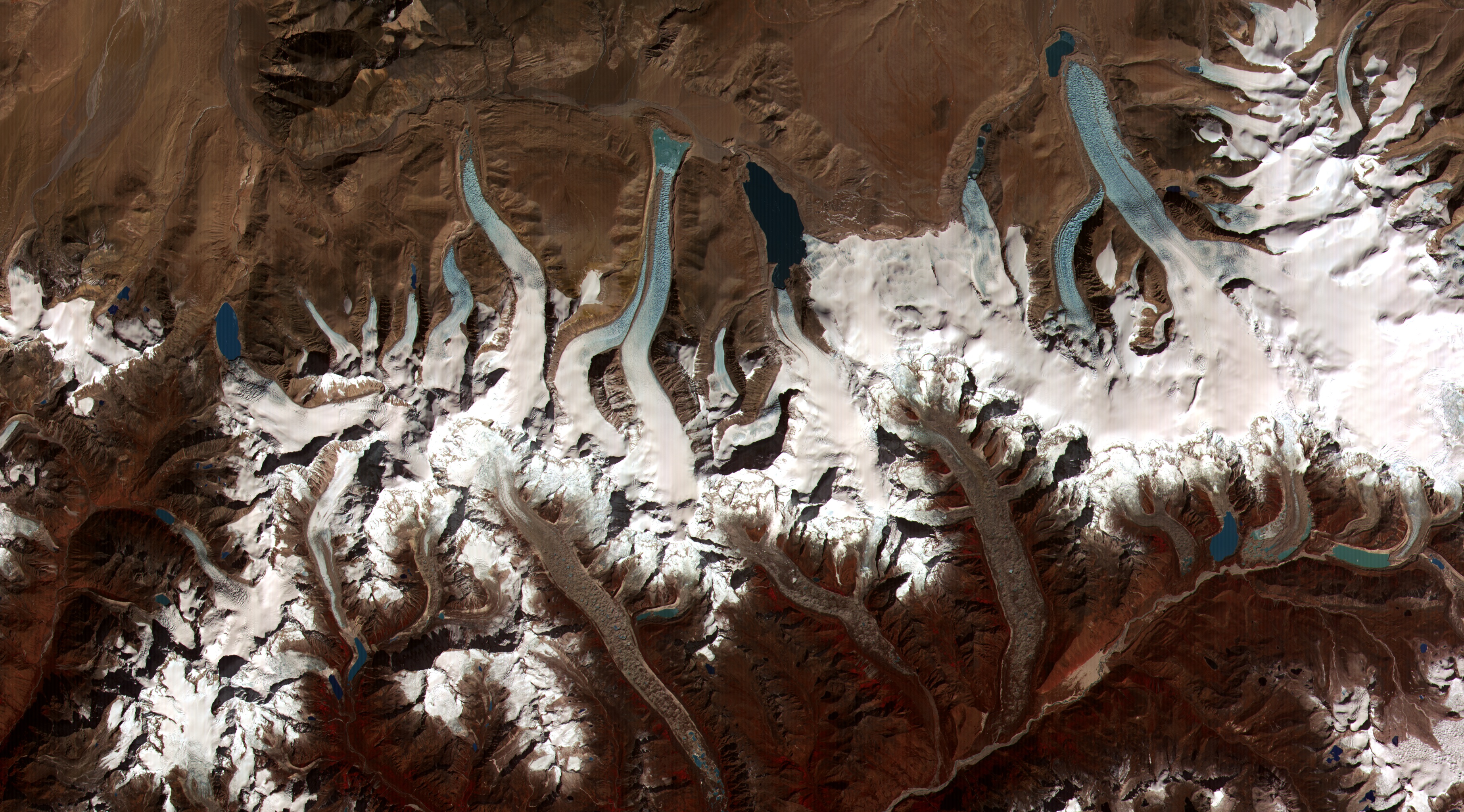 Himalaya Bhutan Glacier 3691x2048