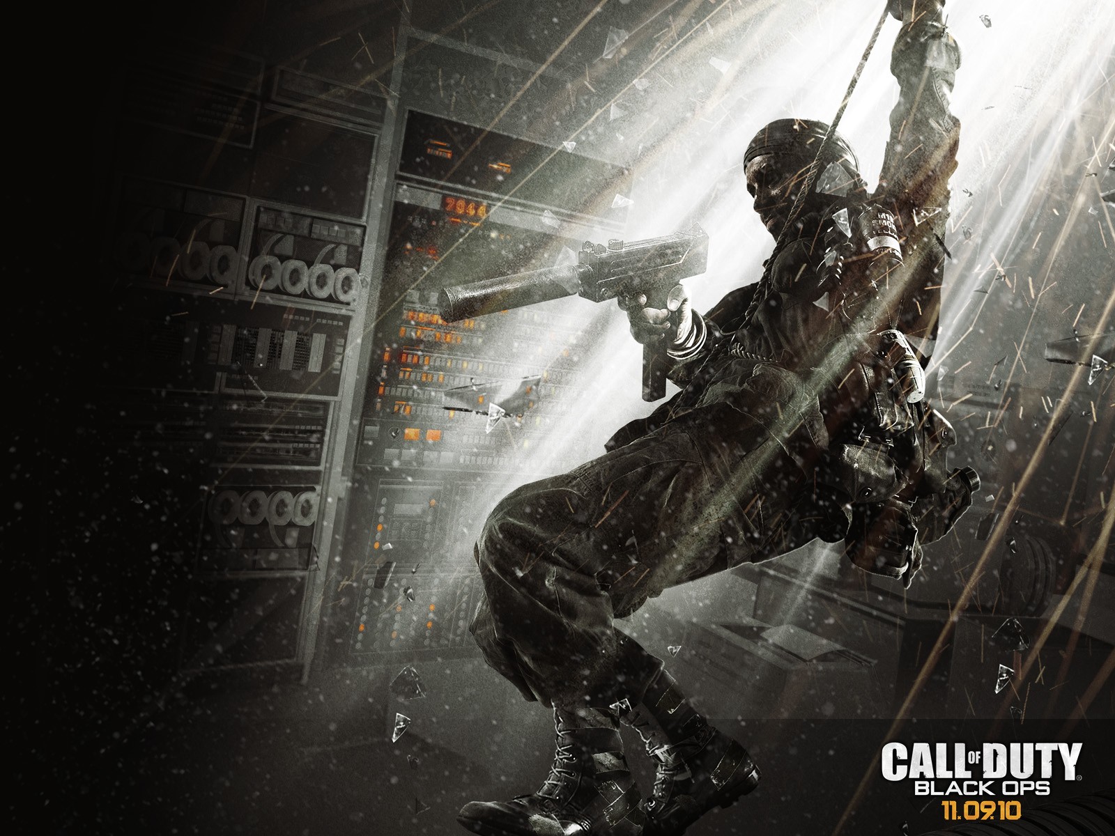 Call Of Duty Black Ops 2010 Year Soldier Weapon PC Gaming 1600x1200