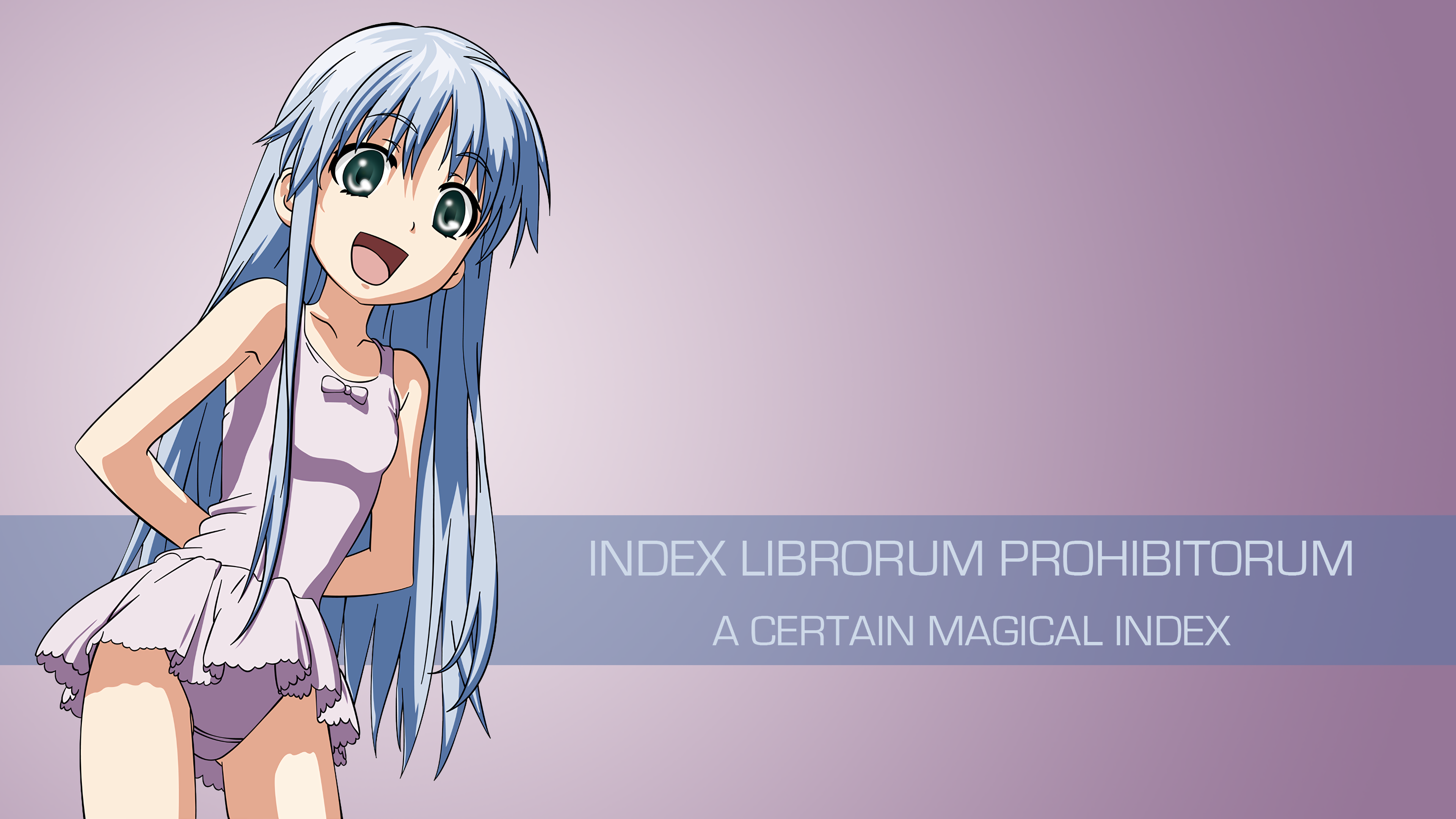 To Aru Majutsu No Index Anime Girls Index Librorum Prohibitorum 3840x2160