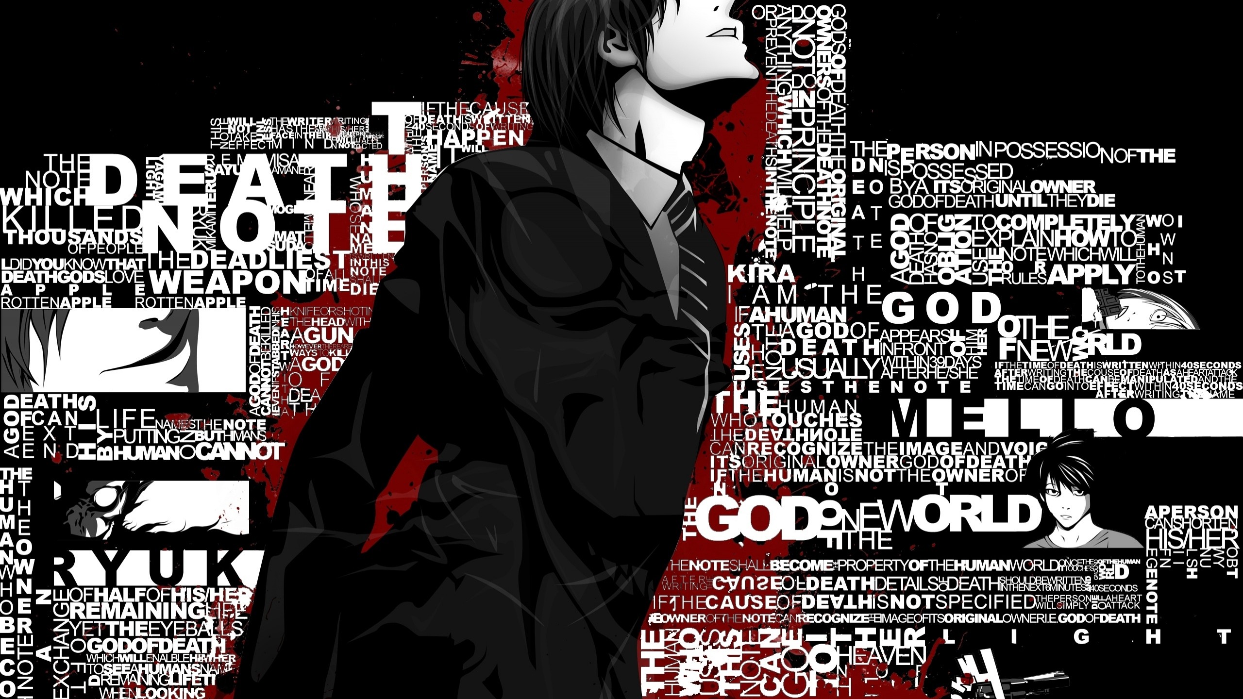 Death Note Yagami Light Anime 2560x1440