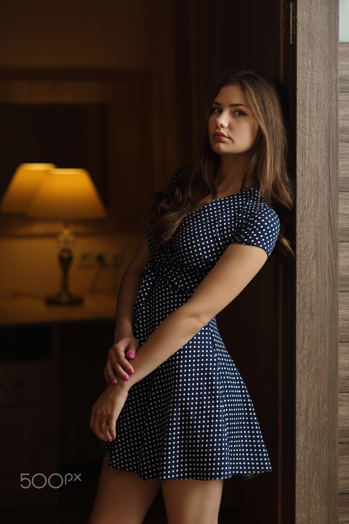 Murat Kuzhakhmetov Dress Portrait Display 500px Women Indoors Brunette Looking At Viewer Bokeh Model 1365x2048