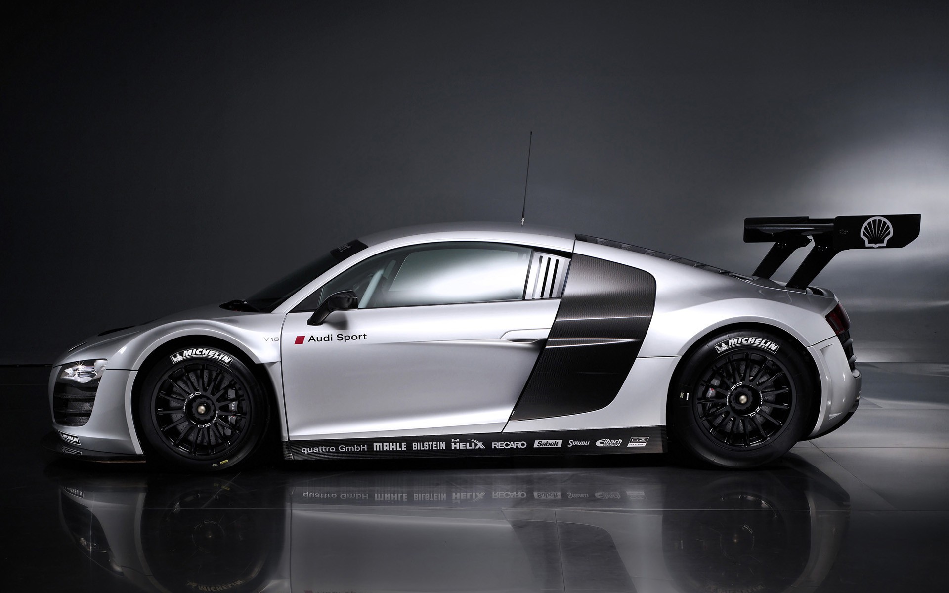 Car R8 Audi R8 Race Cars Audi Audi R8 LMS Side View Audi R8 Type 42 1920x1200