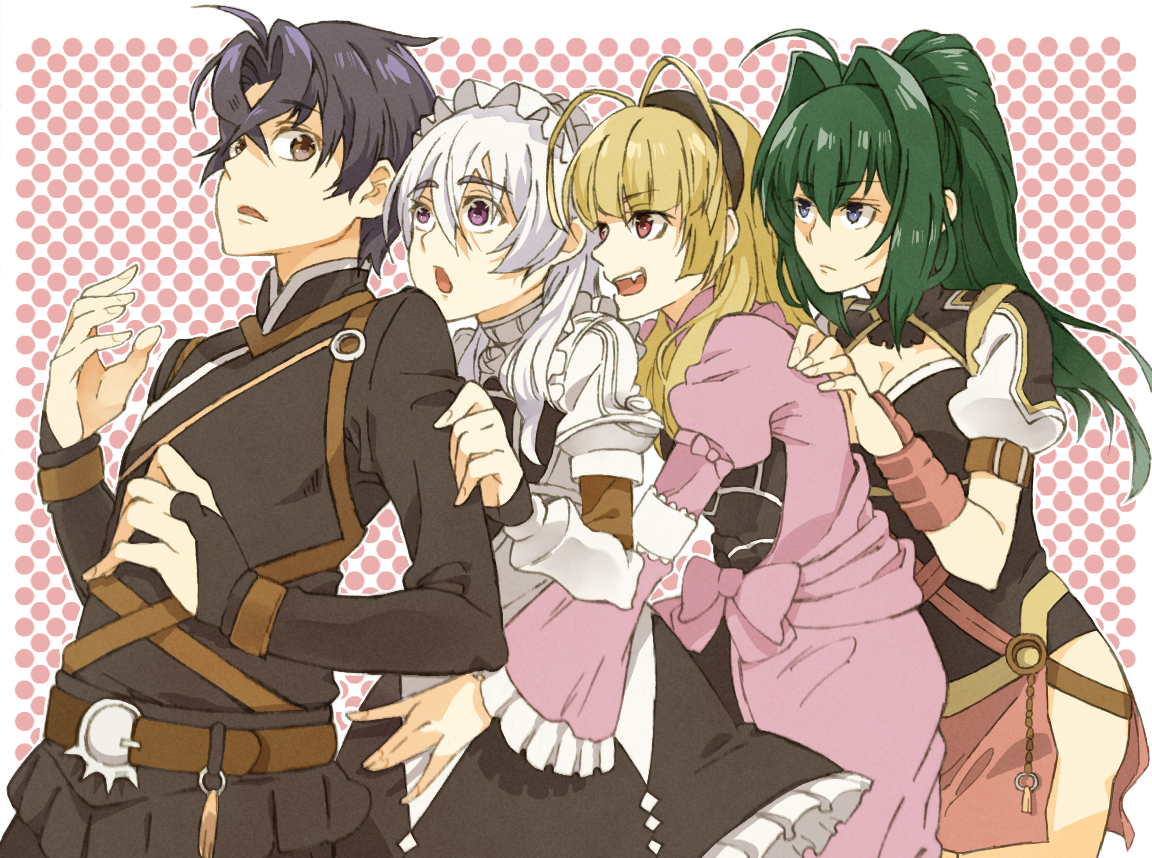 Hitsugi No Chaika Chaika Trabant Akari Acura Toru Acura Frederica Hitsugi No Chaika Anime Girls Anim 1152x858