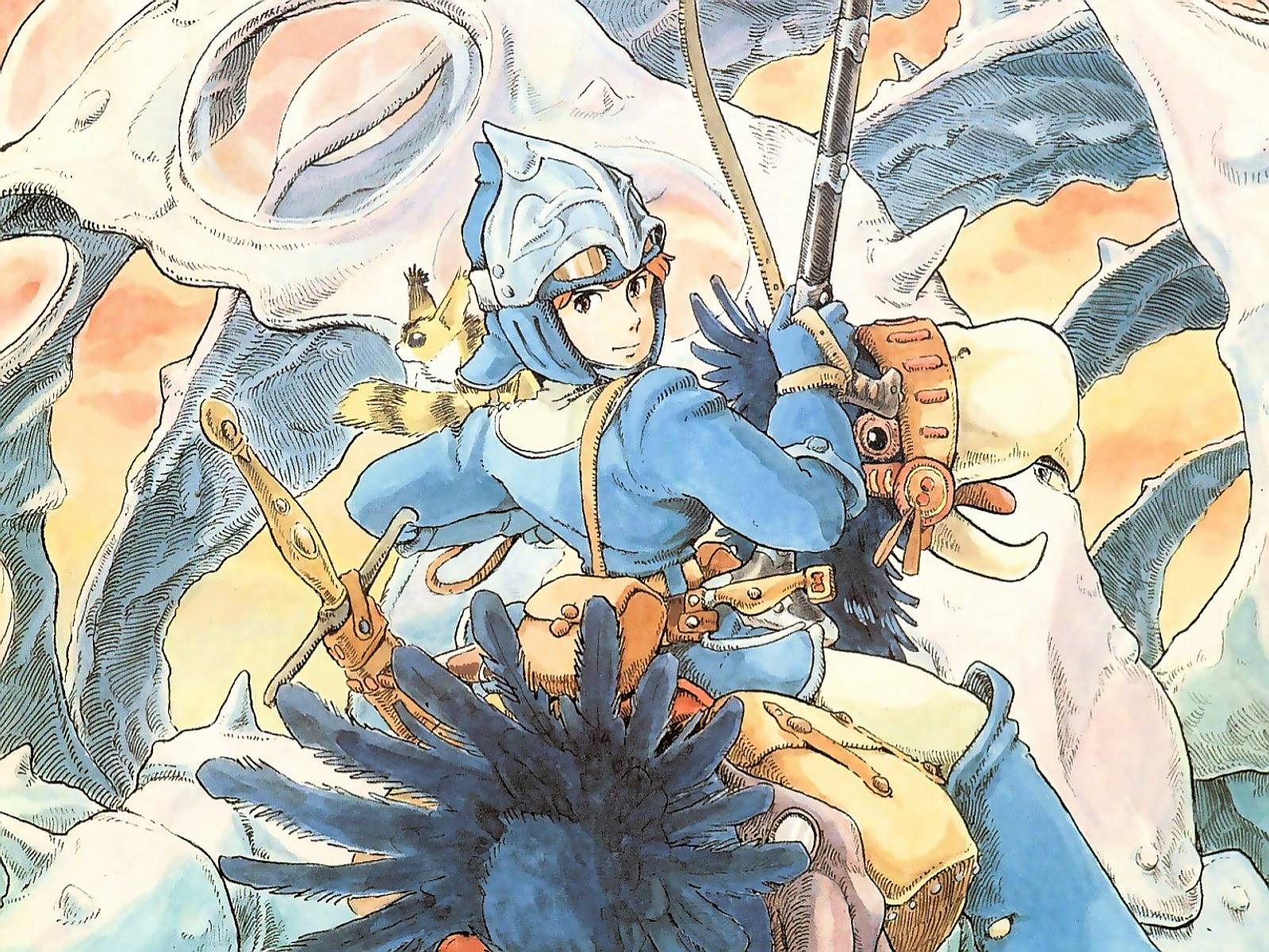 Anime Nausicaa Of The Valley Of The Wind 1600x1200