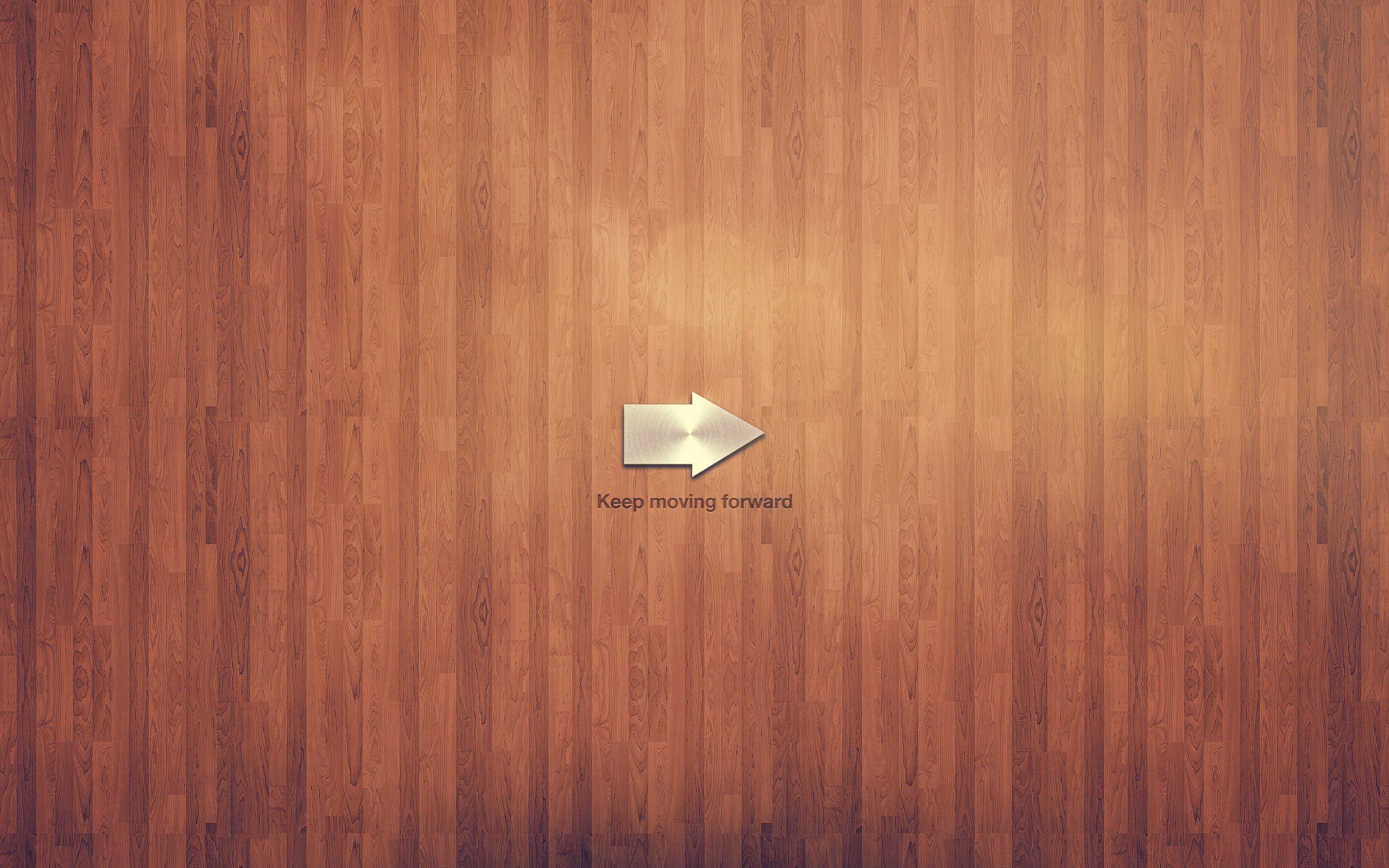 Motivational Wooden Surface Arrows Design Minimalism Typography 2560x1600