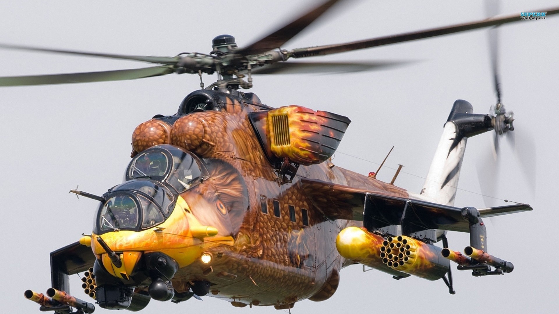 Mil Mi 24 Mi 24 Mi 24 Hind Military Aircraft Aircraft Helicopters 1920x1080