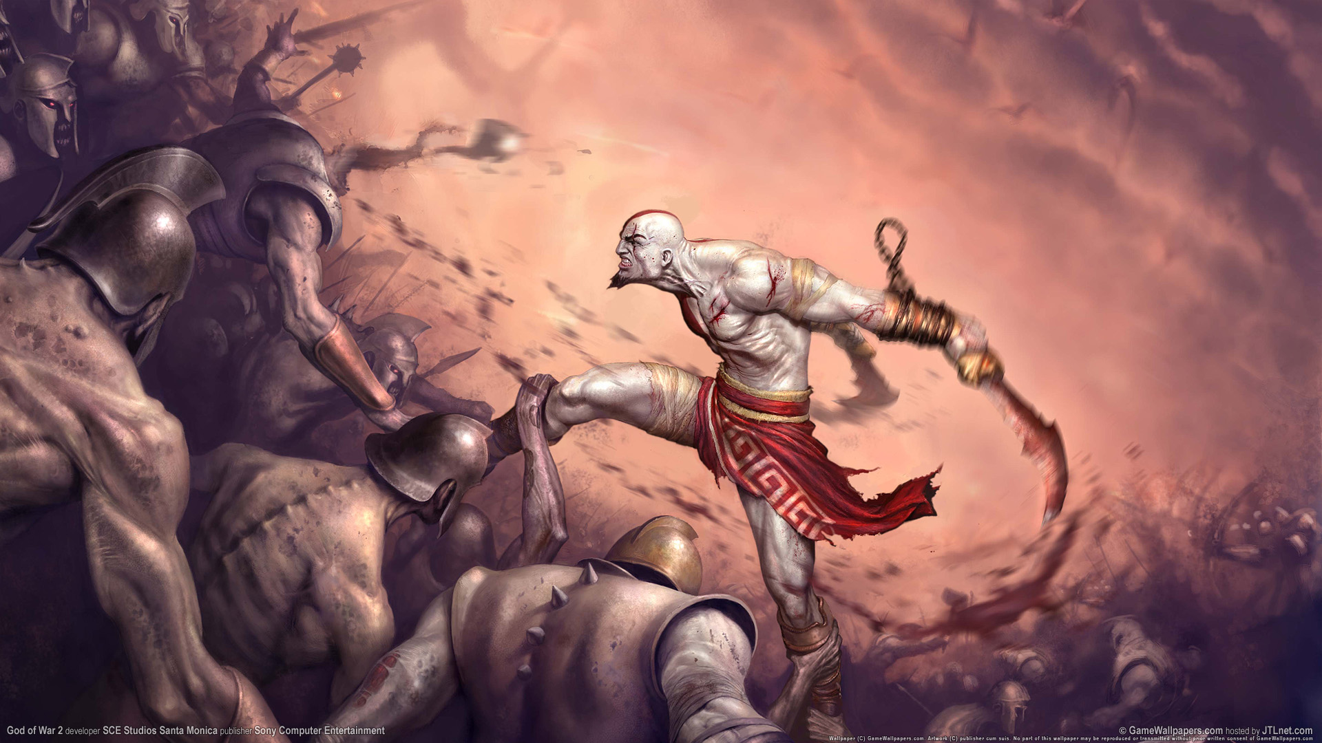 Video Game God Of War Ii 1920x1080