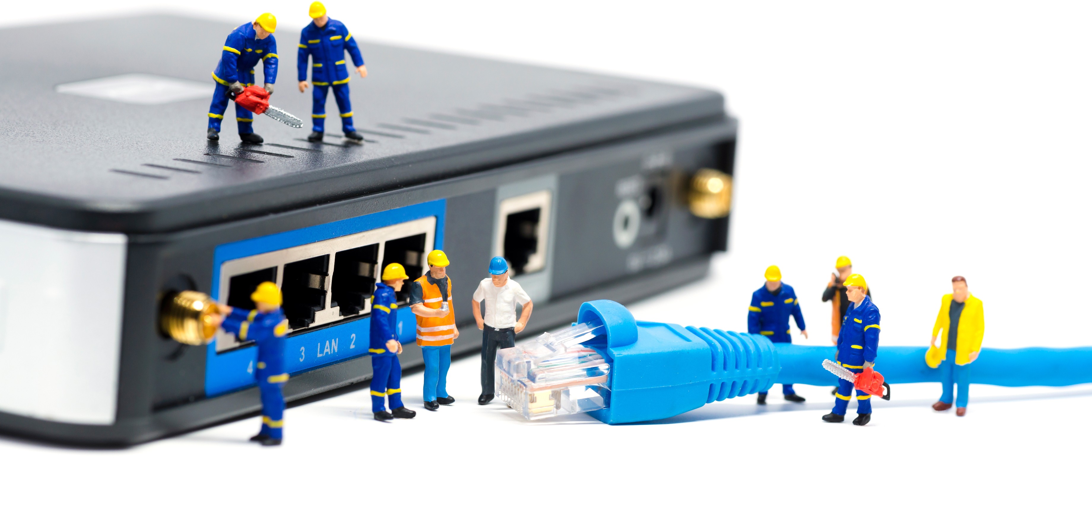 Technology Doll Cable Network Ethernet Humor 3680x1704