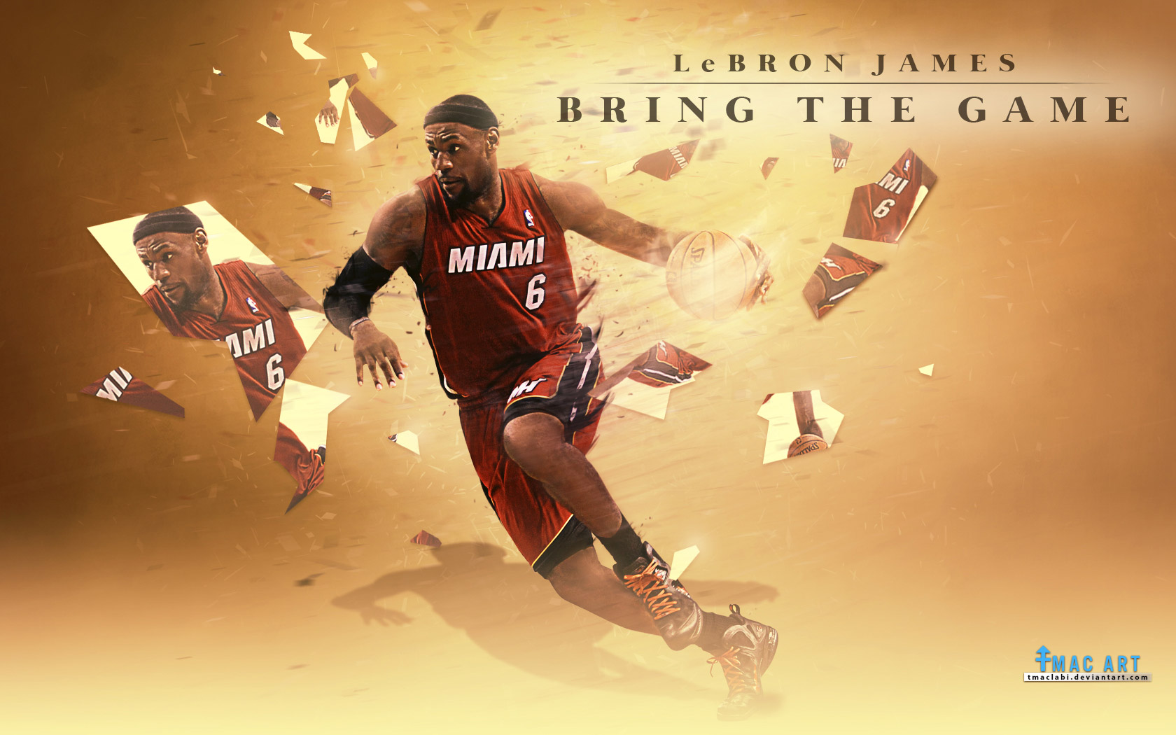 LeBron James 1680x1050