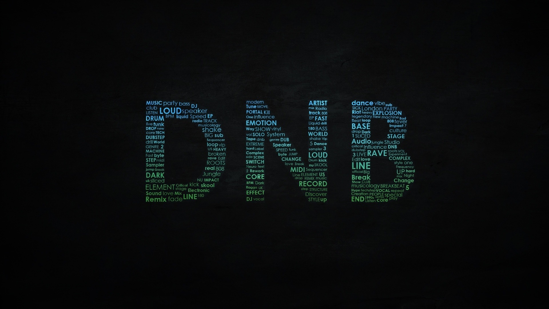 Music Drum And Bass 1920x1080