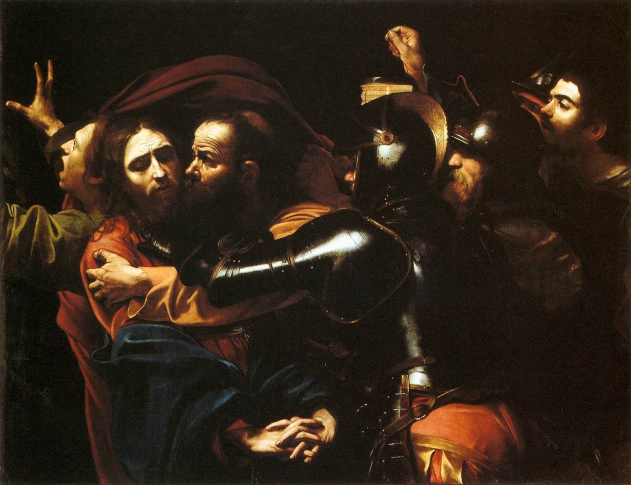Jesus Christ Painting Classic Art Caravaggio 1300x1000