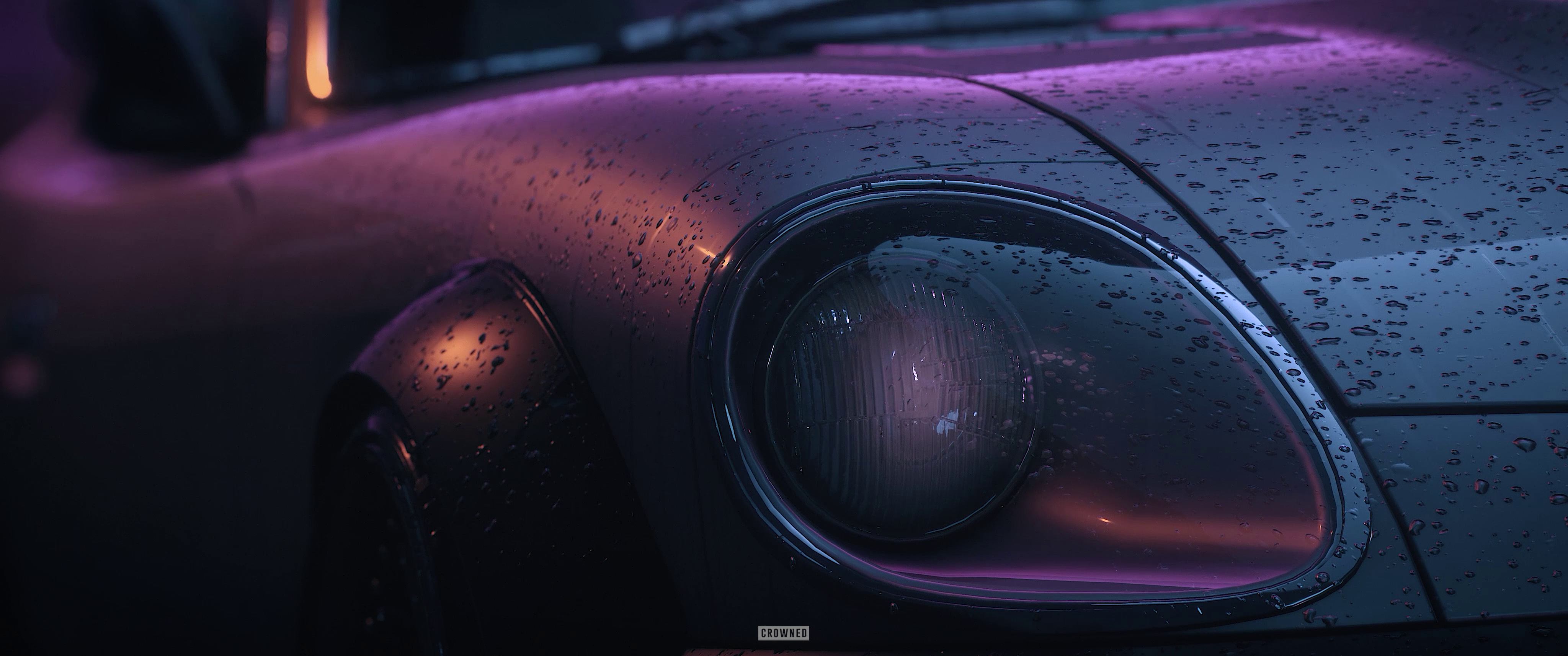 CROWNED Need For Speed Datsun 240Z Purple Nissan S30 Closeup Car Vehicle 4096x1714